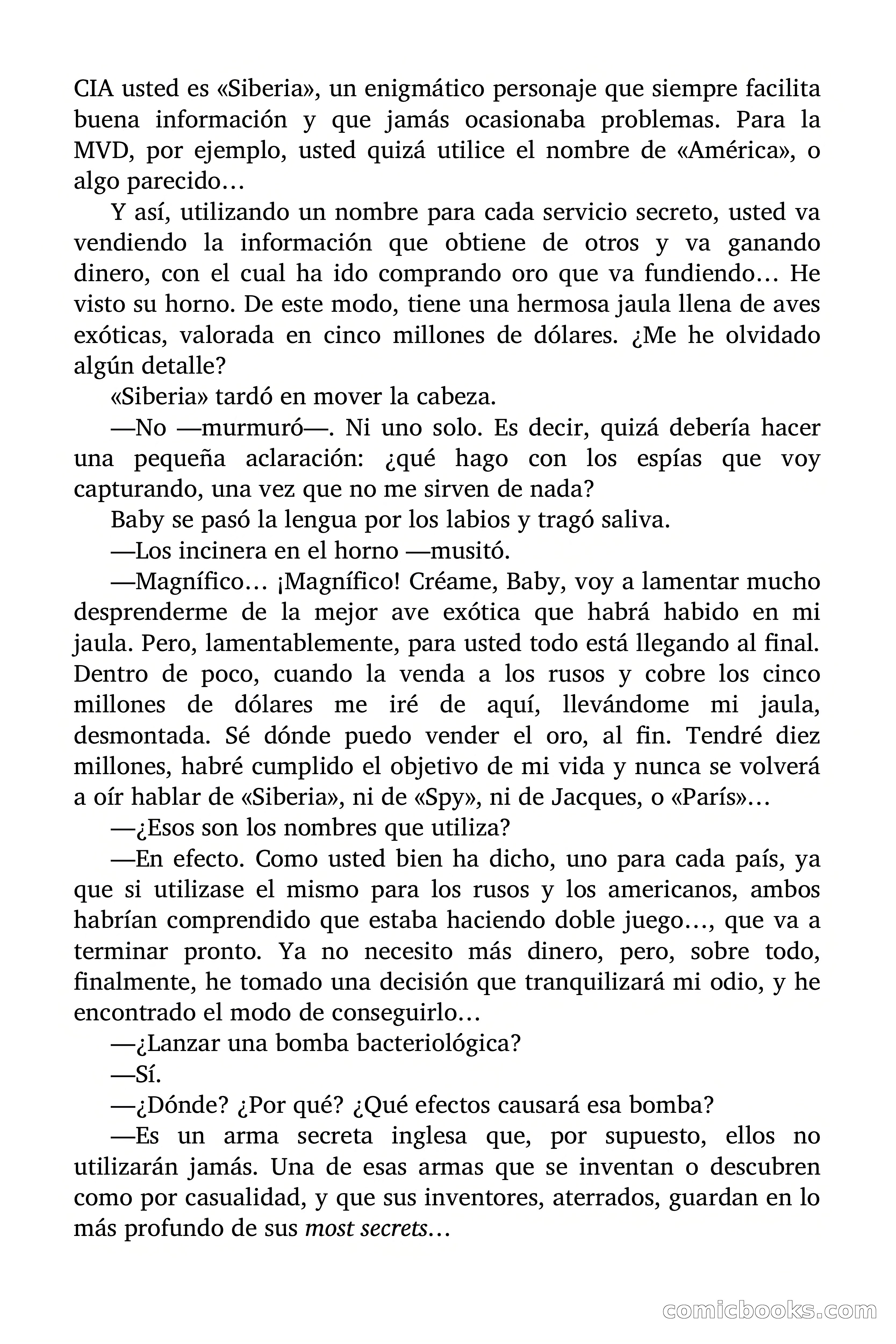 Brigitte en Acción: Jaula de oro para aves exóticas — page 72 of 90