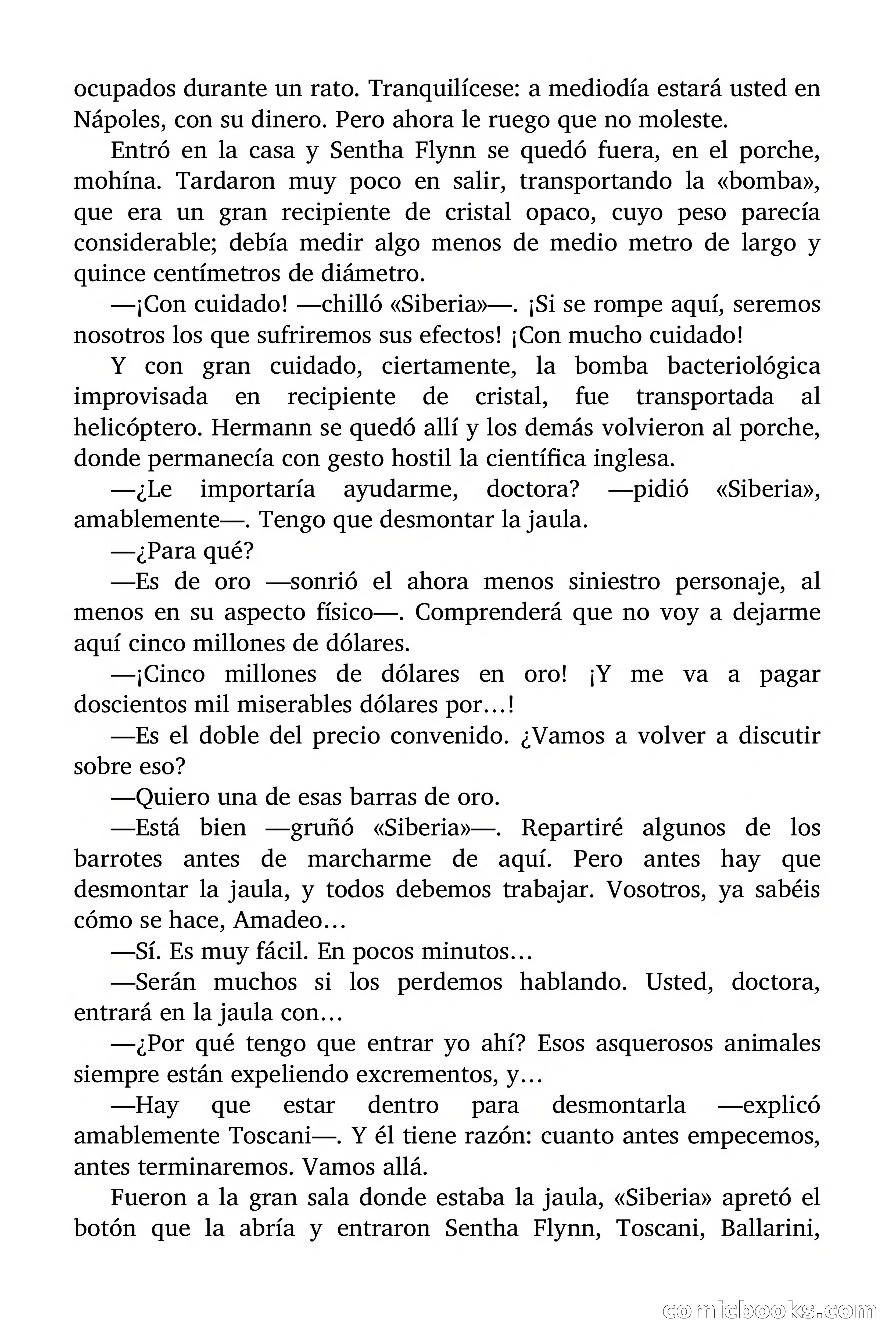 Brigitte en Acción: Jaula de oro para aves exóticas — page 77 of 90