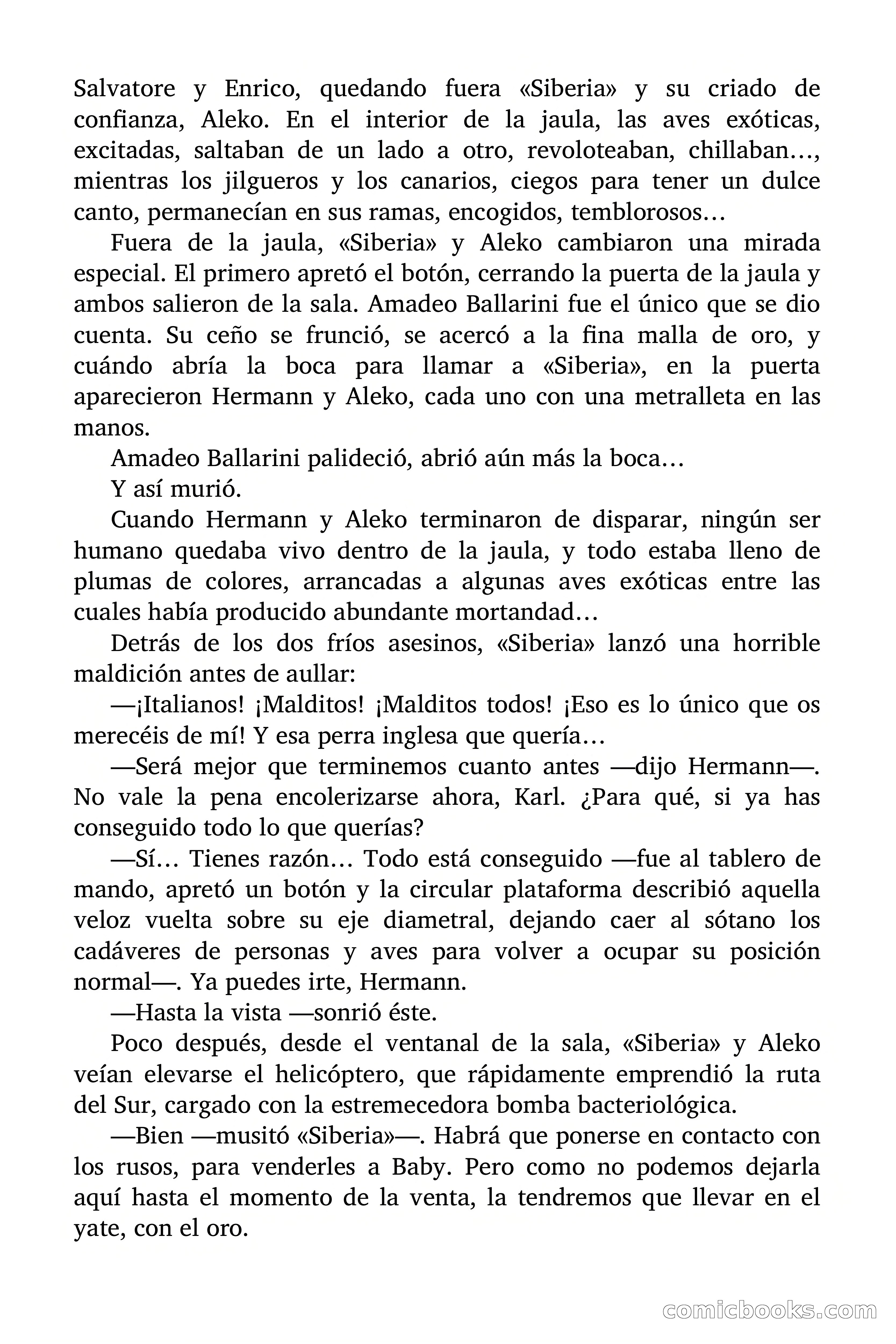 Brigitte en Acción: Jaula de oro para aves exóticas — page 78 of 90