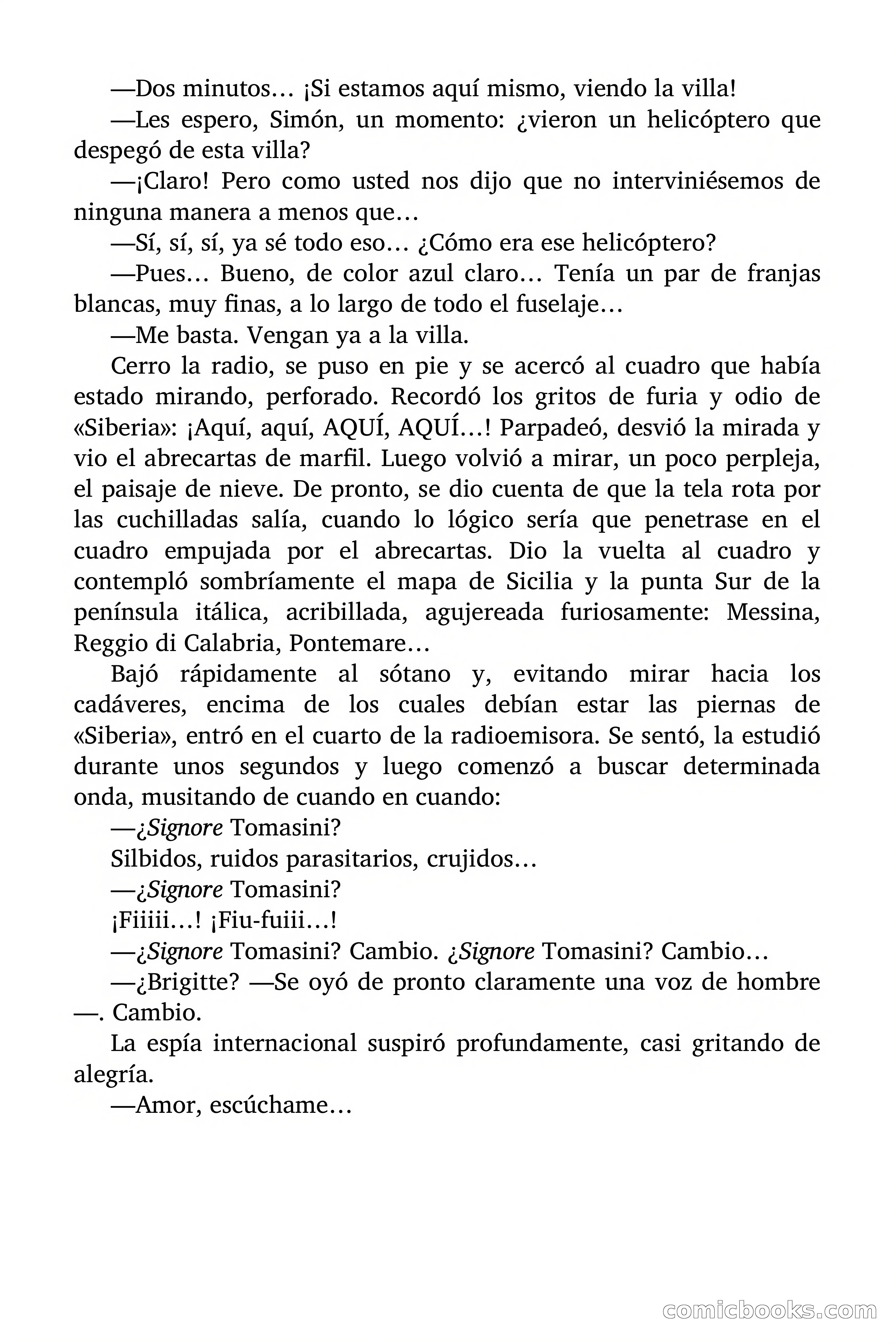 Brigitte en Acción: Jaula de oro para aves exóticas — page 83 of 90