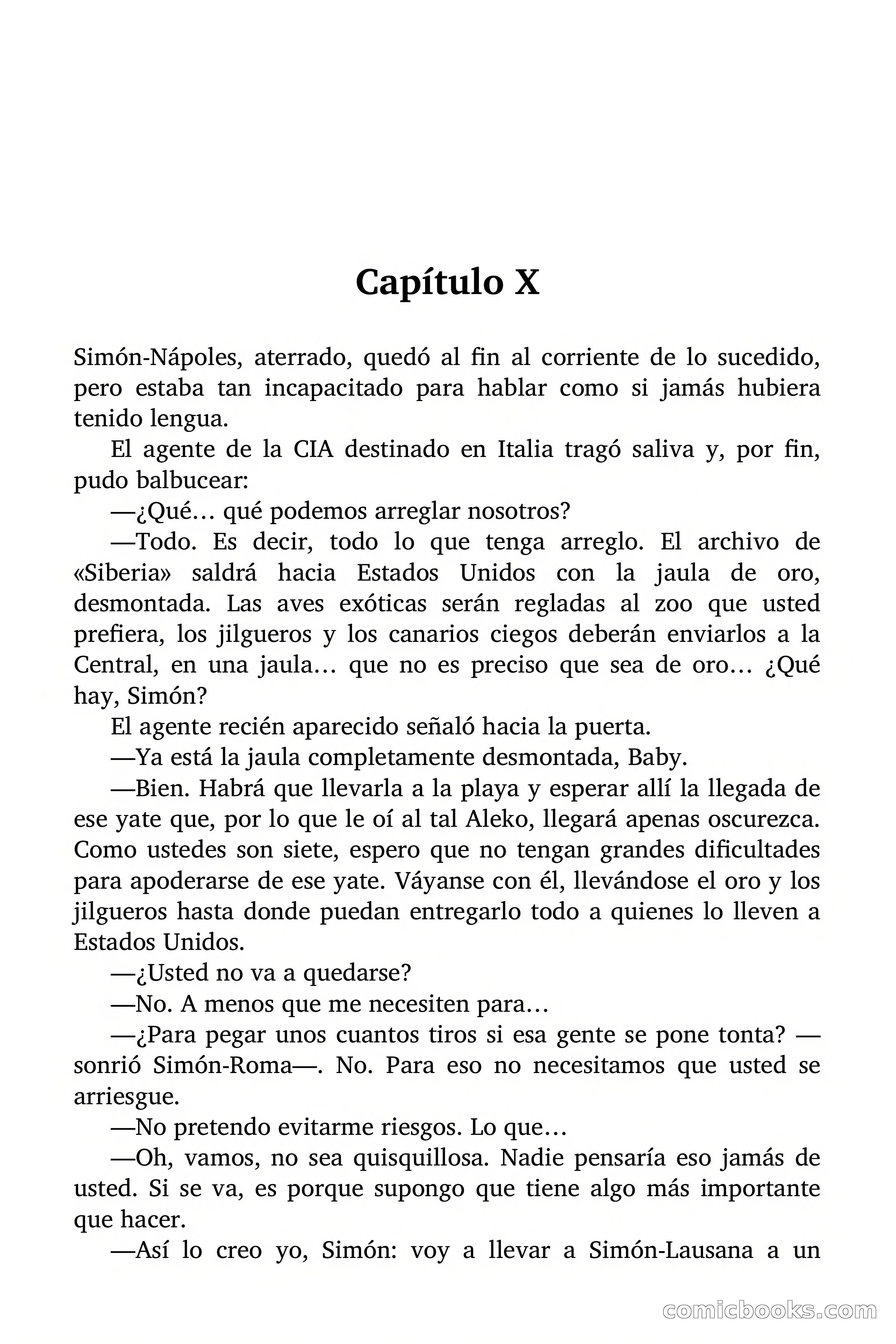 Brigitte en Acción: Jaula de oro para aves exóticas — page 84 of 90