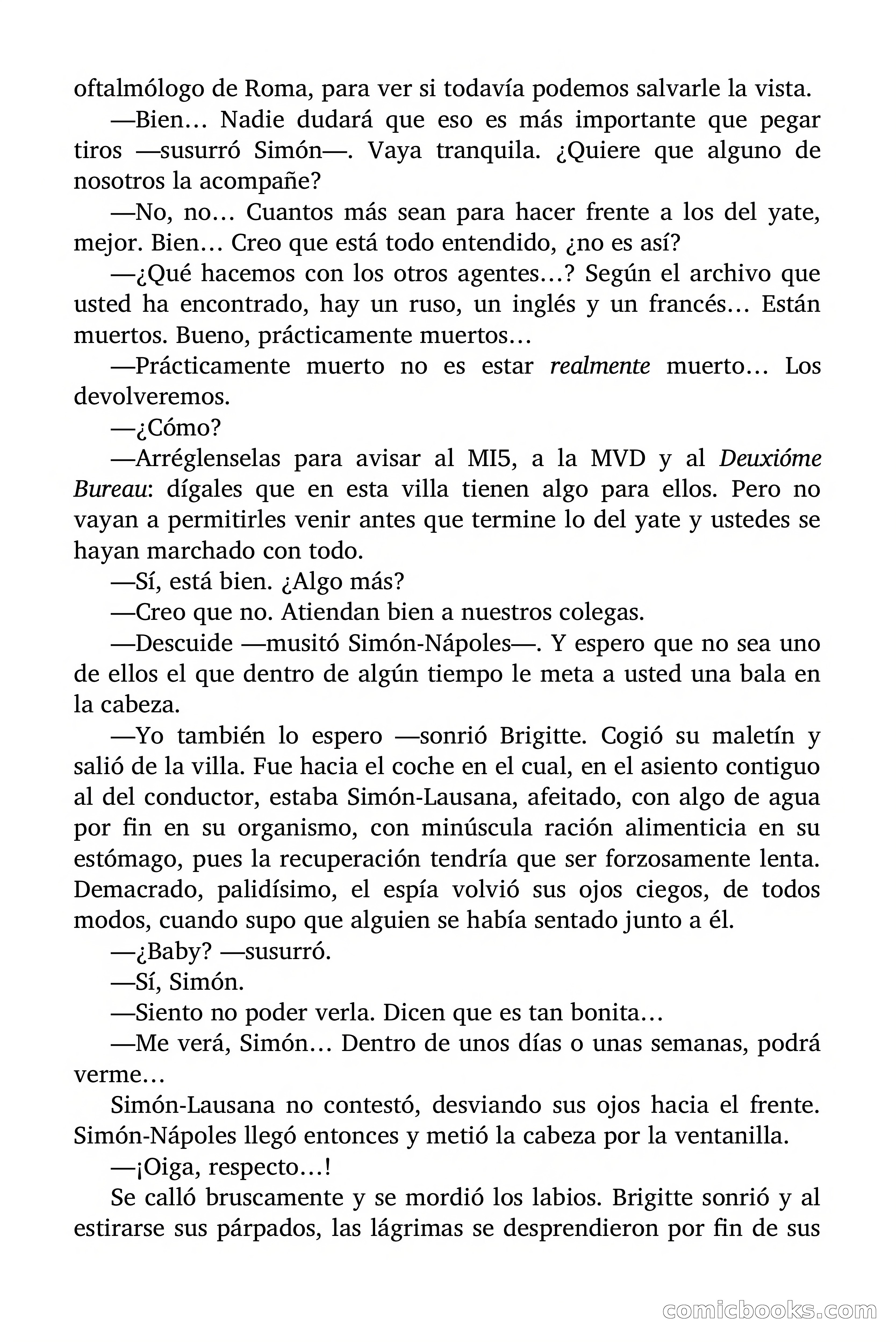 Brigitte en Acción: Jaula de oro para aves exóticas — page 85 of 90
