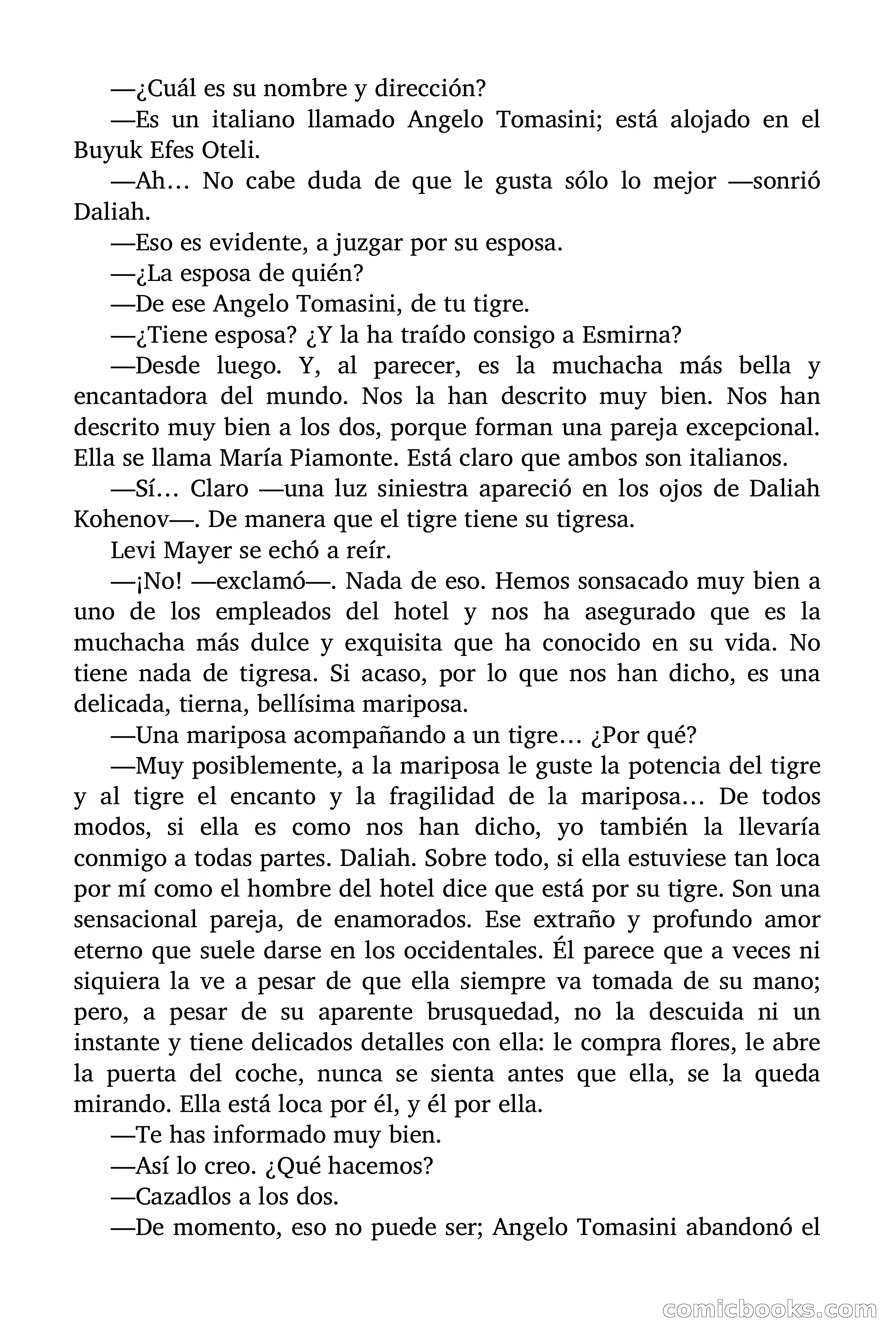 El tigre y la mariposa — page 24 of 95