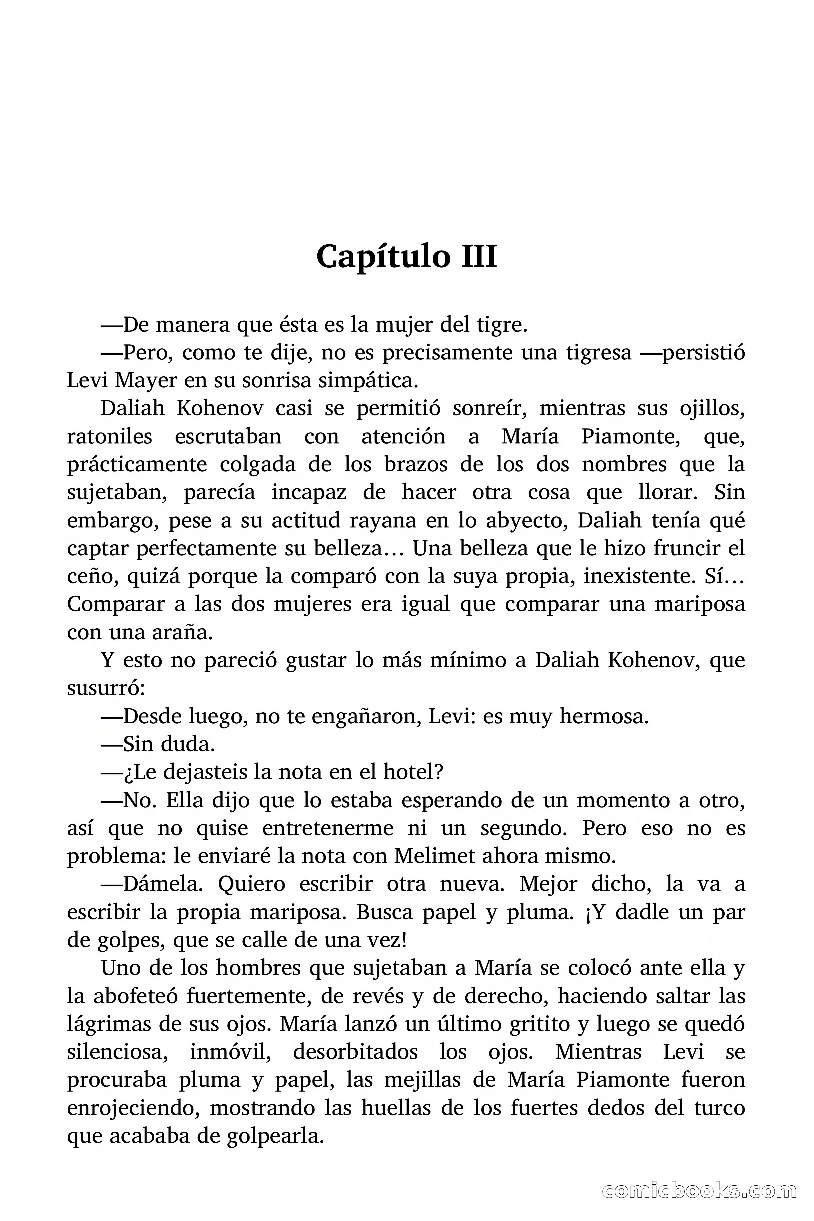 El tigre y la mariposa — page 30 of 95