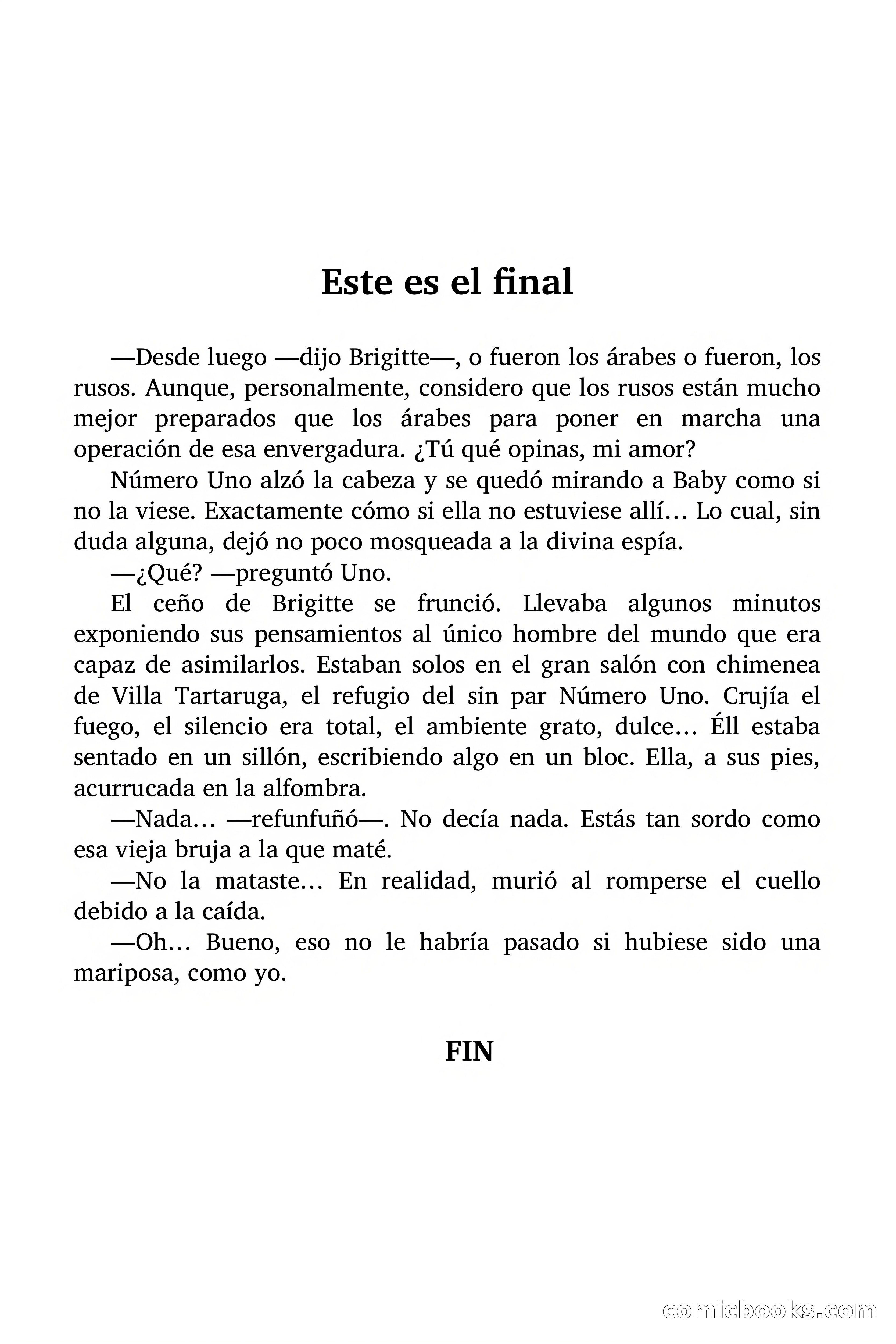 El tigre y la mariposa — page 95 of 95