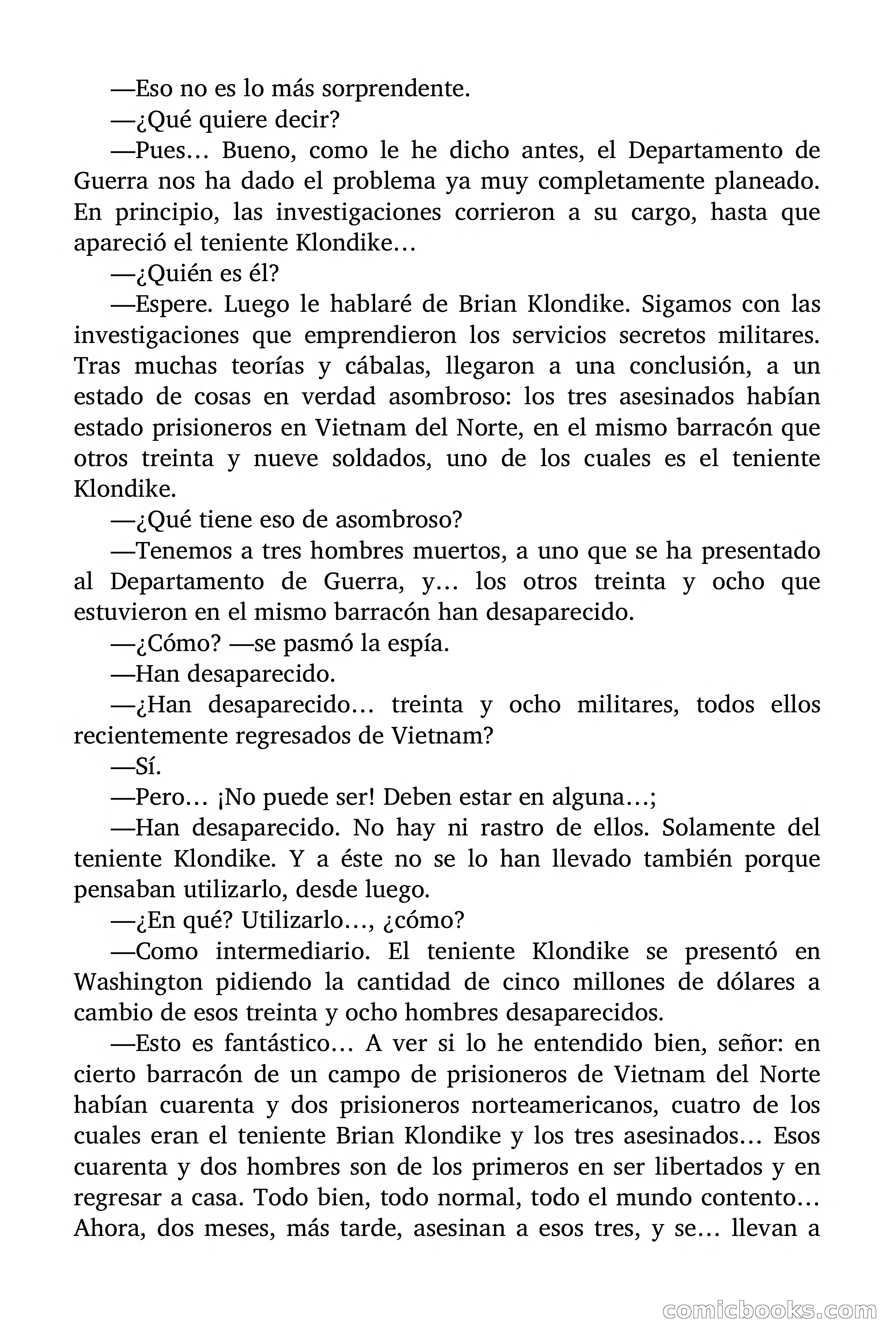 Lou Carrigan: Siempre prisioneros — page 15 of 87