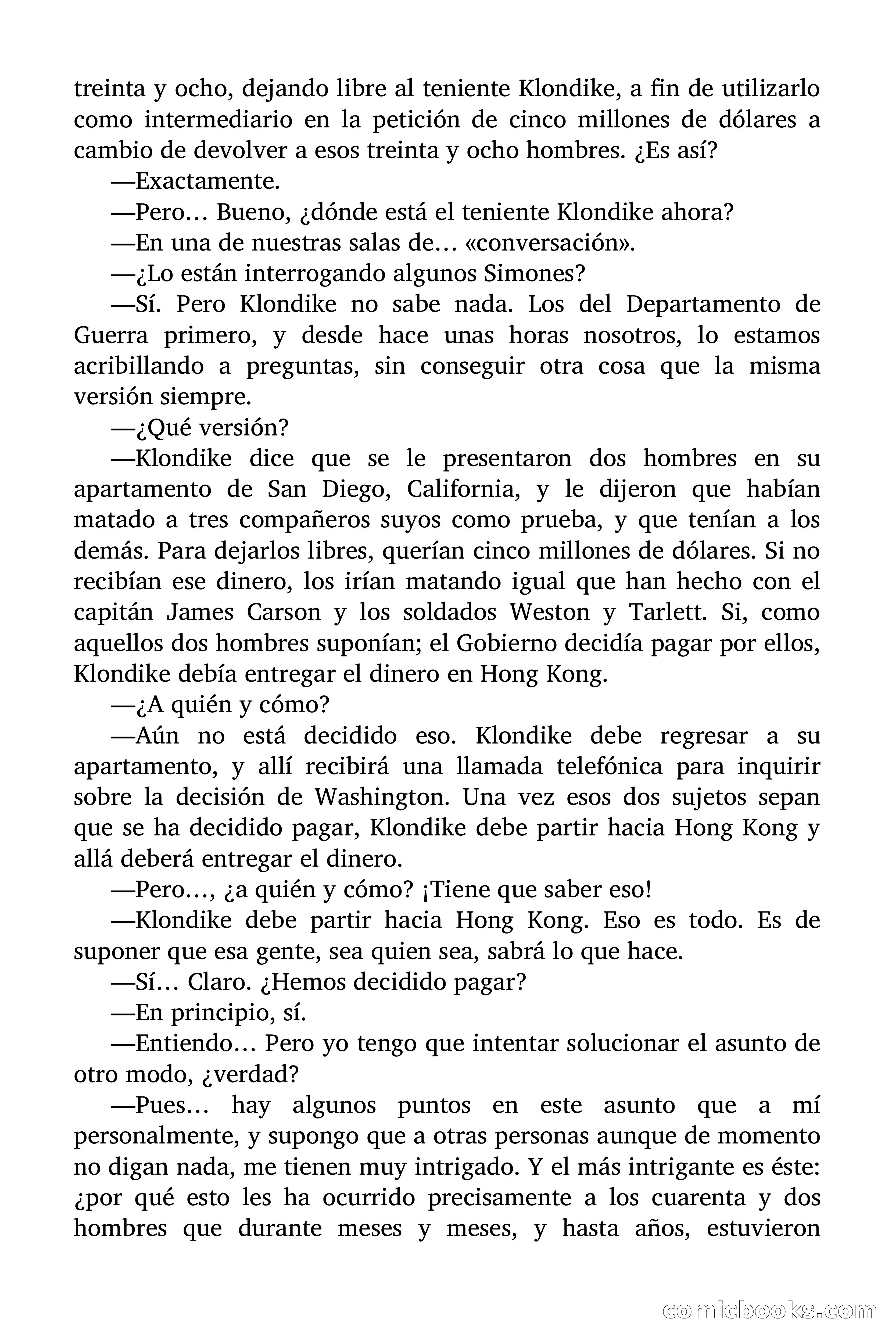 Lou Carrigan: Siempre prisioneros — page 16 of 87