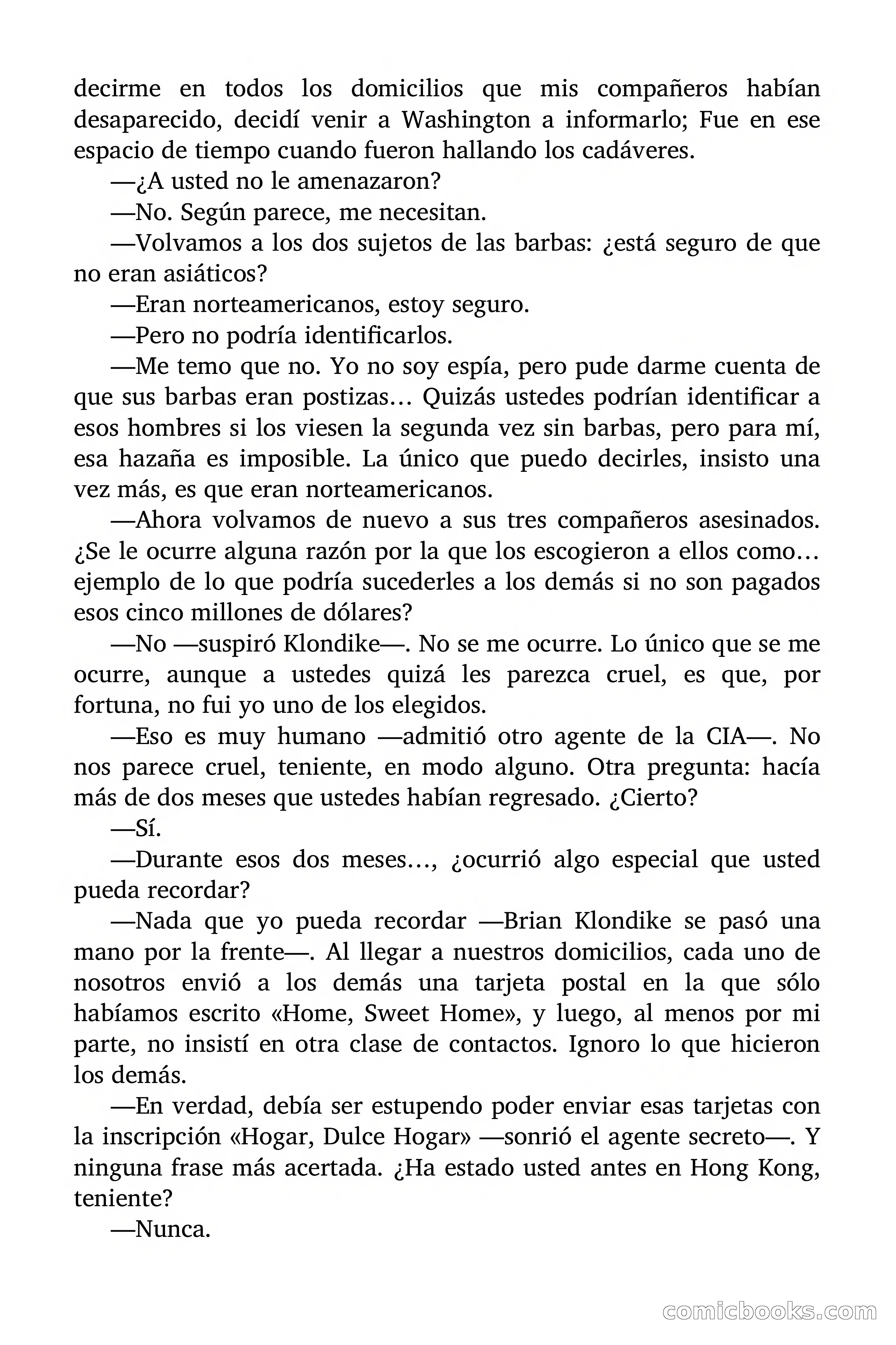 Lou Carrigan: Siempre prisioneros — page 19 of 87