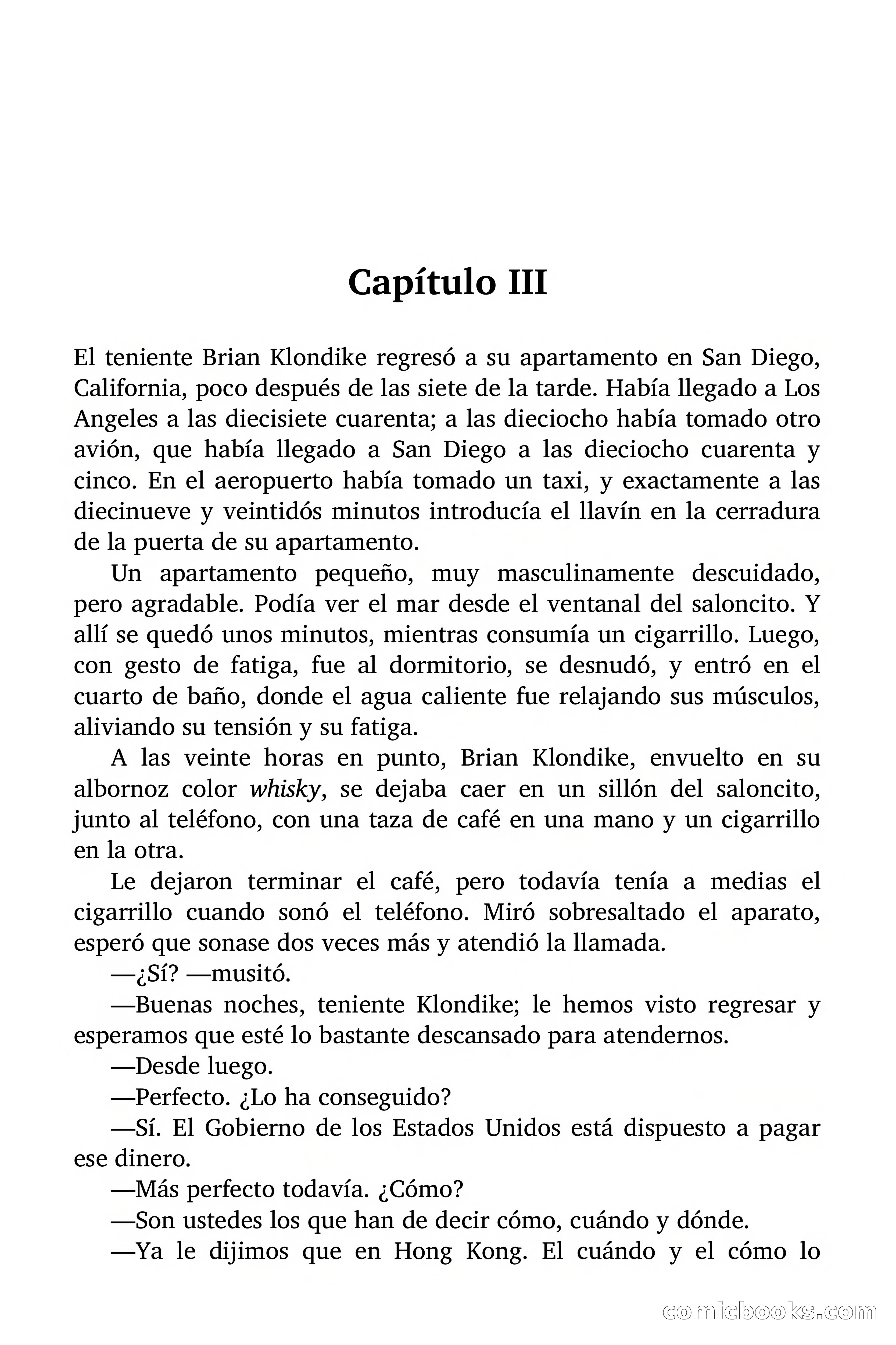 Lou Carrigan: Siempre prisioneros — page 23 of 87