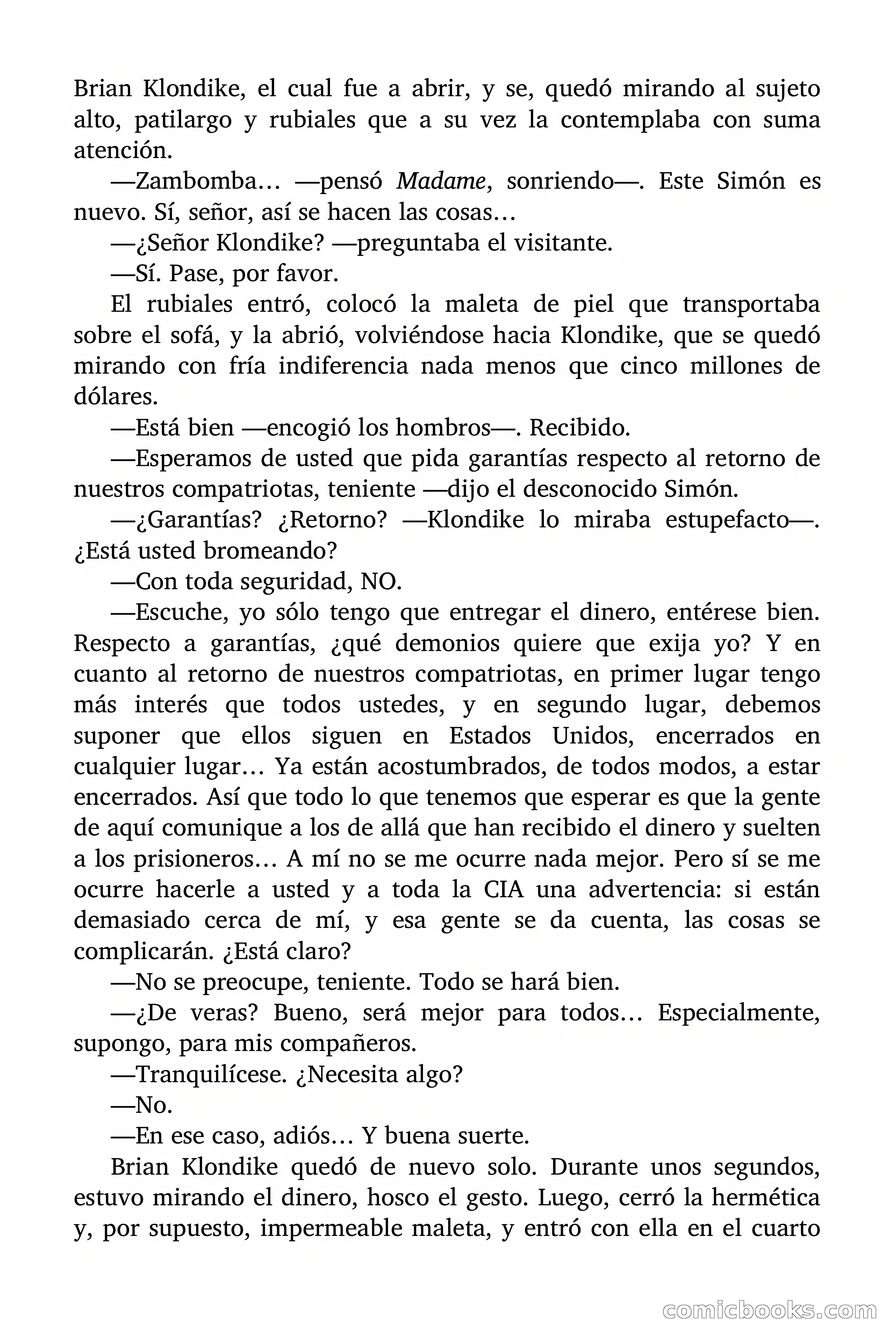 Lou Carrigan: Siempre prisioneros — page 44 of 87