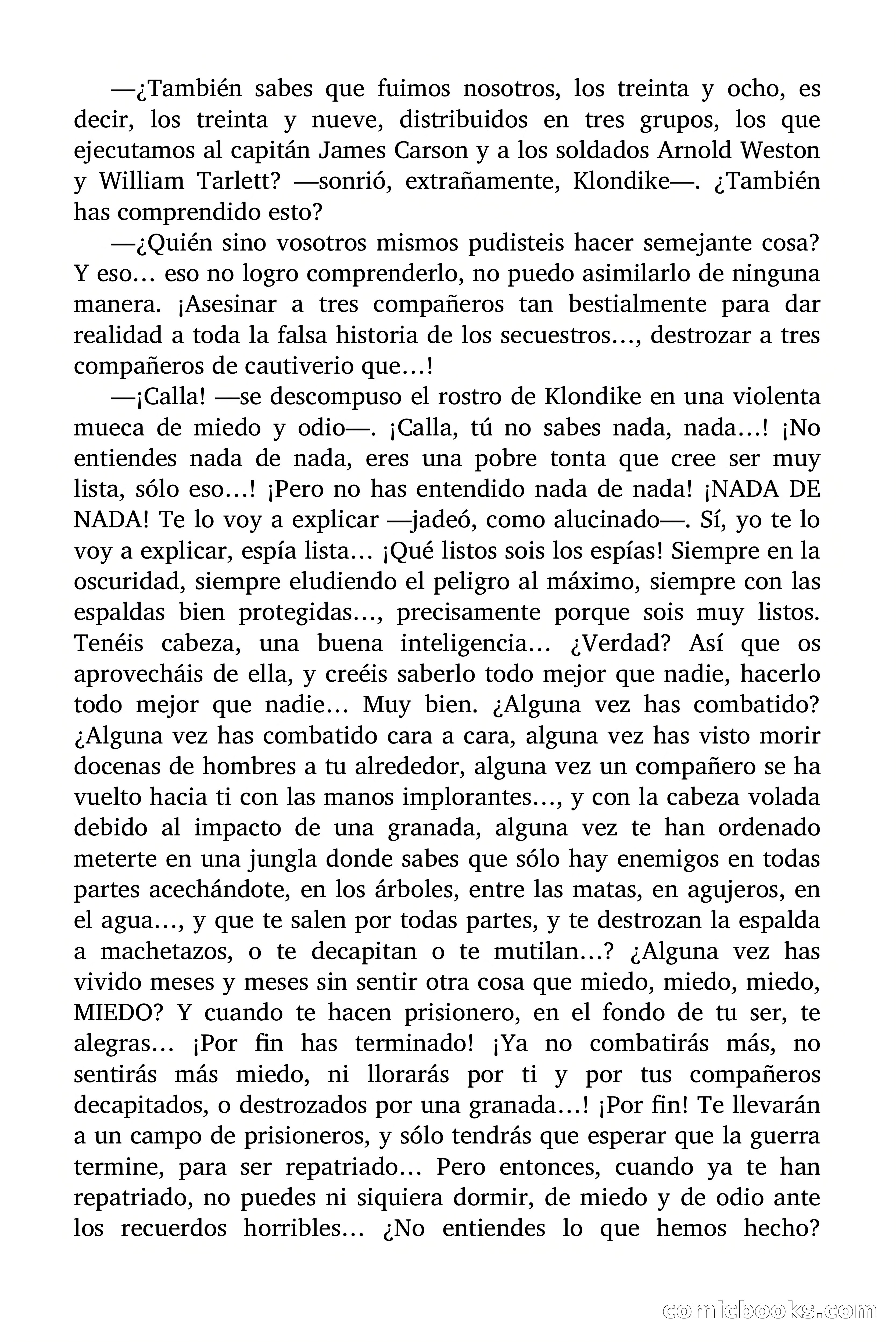 Lou Carrigan: Siempre prisioneros — page 69 of 87