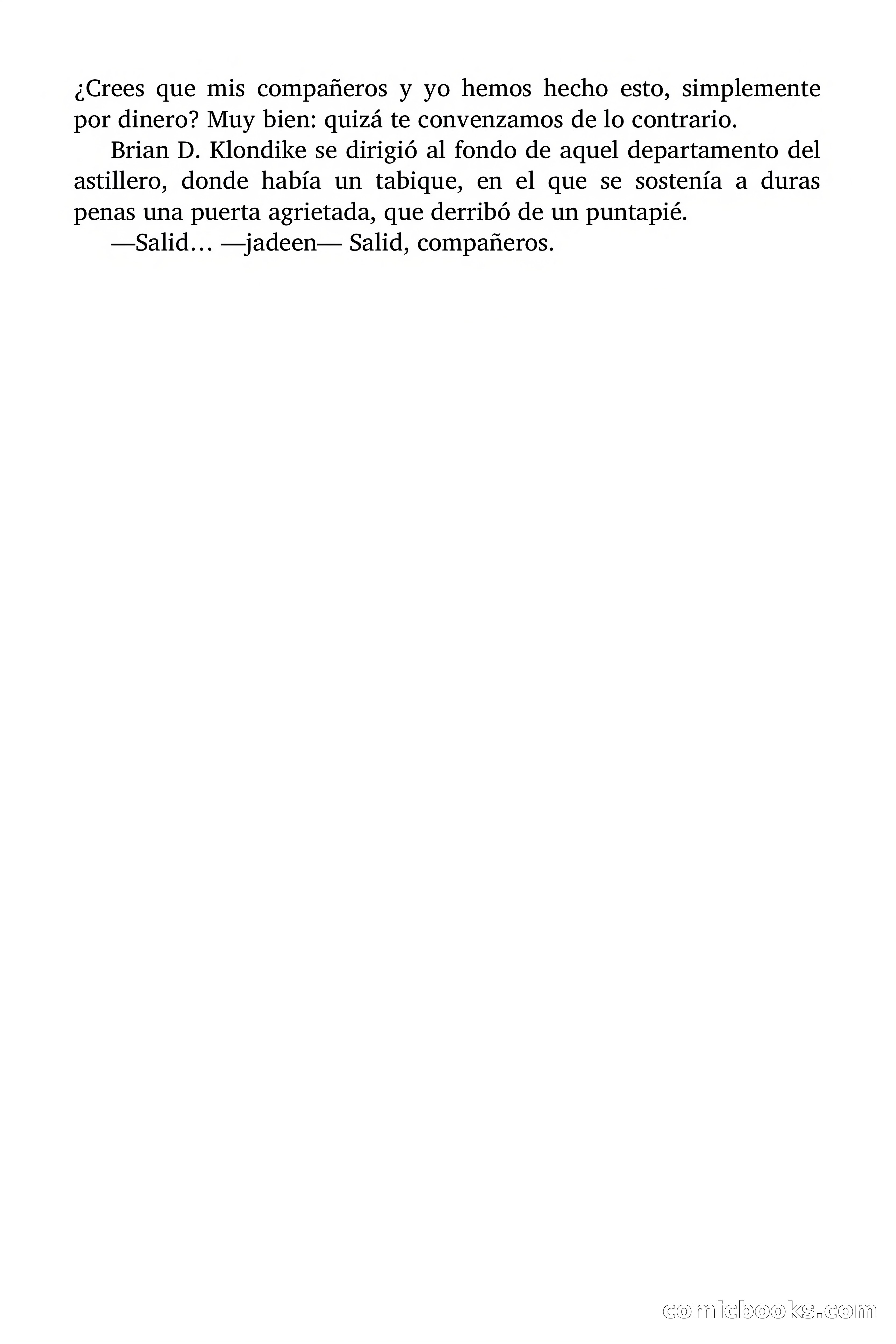 Lou Carrigan: Siempre prisioneros — page 70 of 87