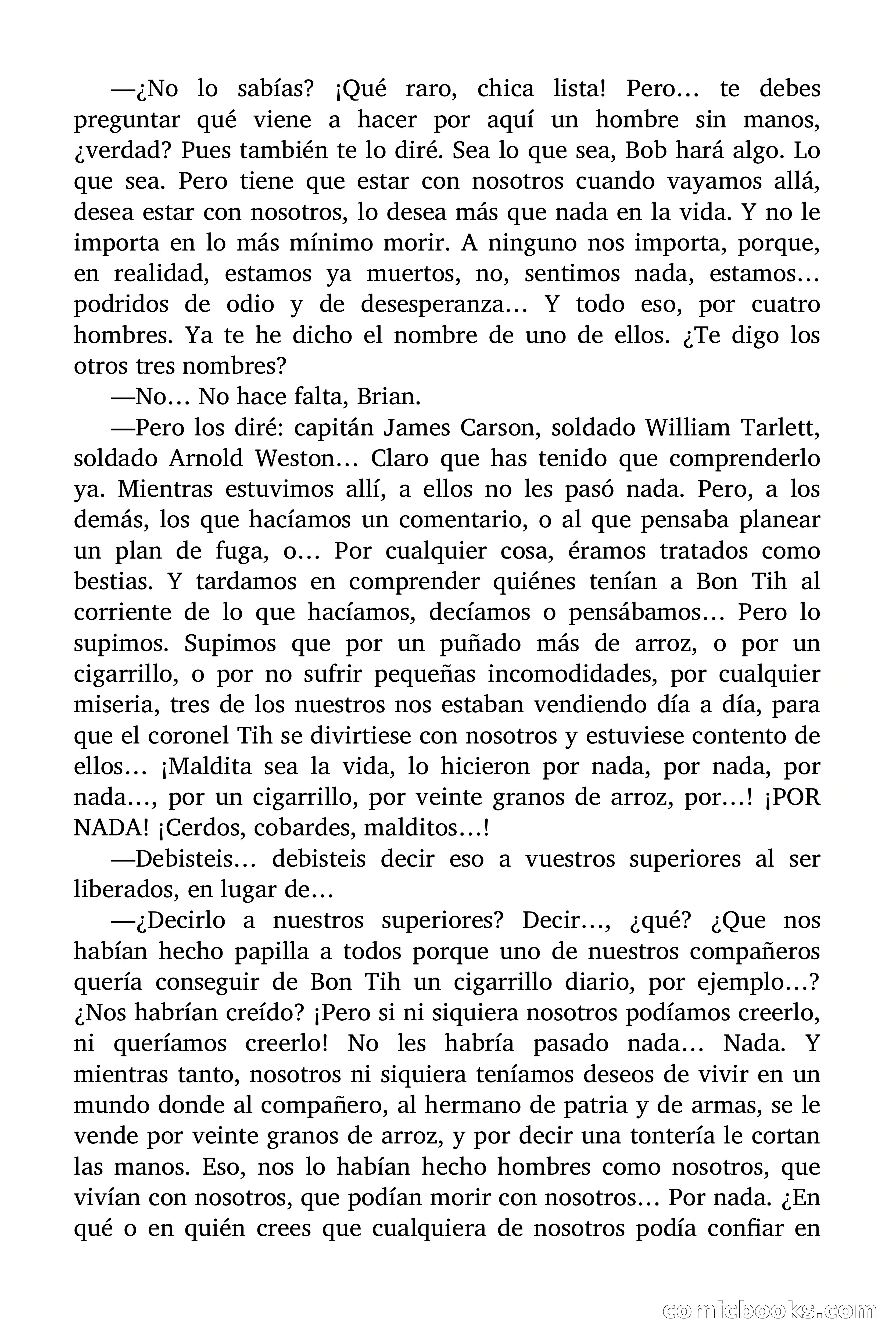 Lou Carrigan: Siempre prisioneros — page 73 of 87