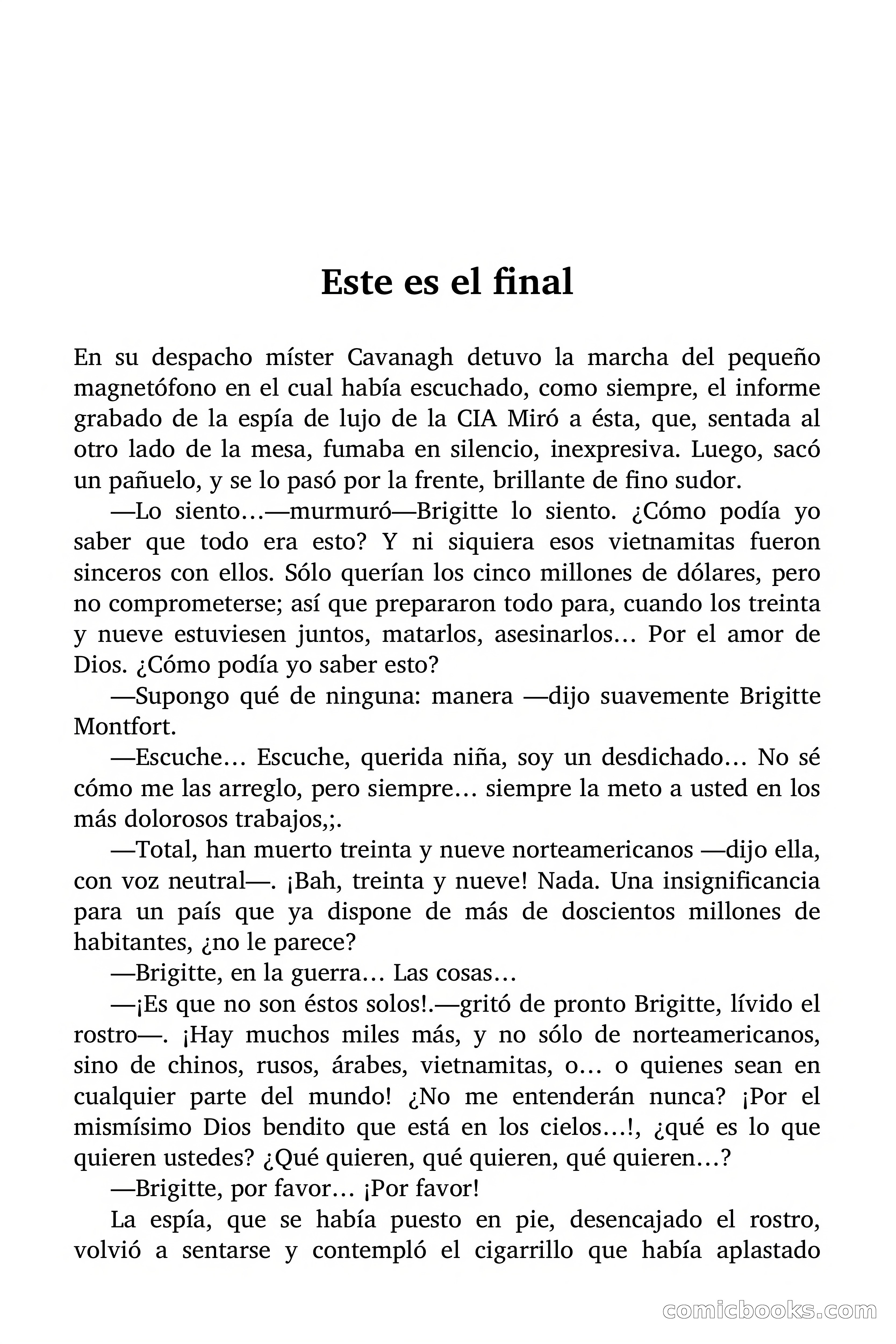 Lou Carrigan: Siempre prisioneros — page 85 of 87
