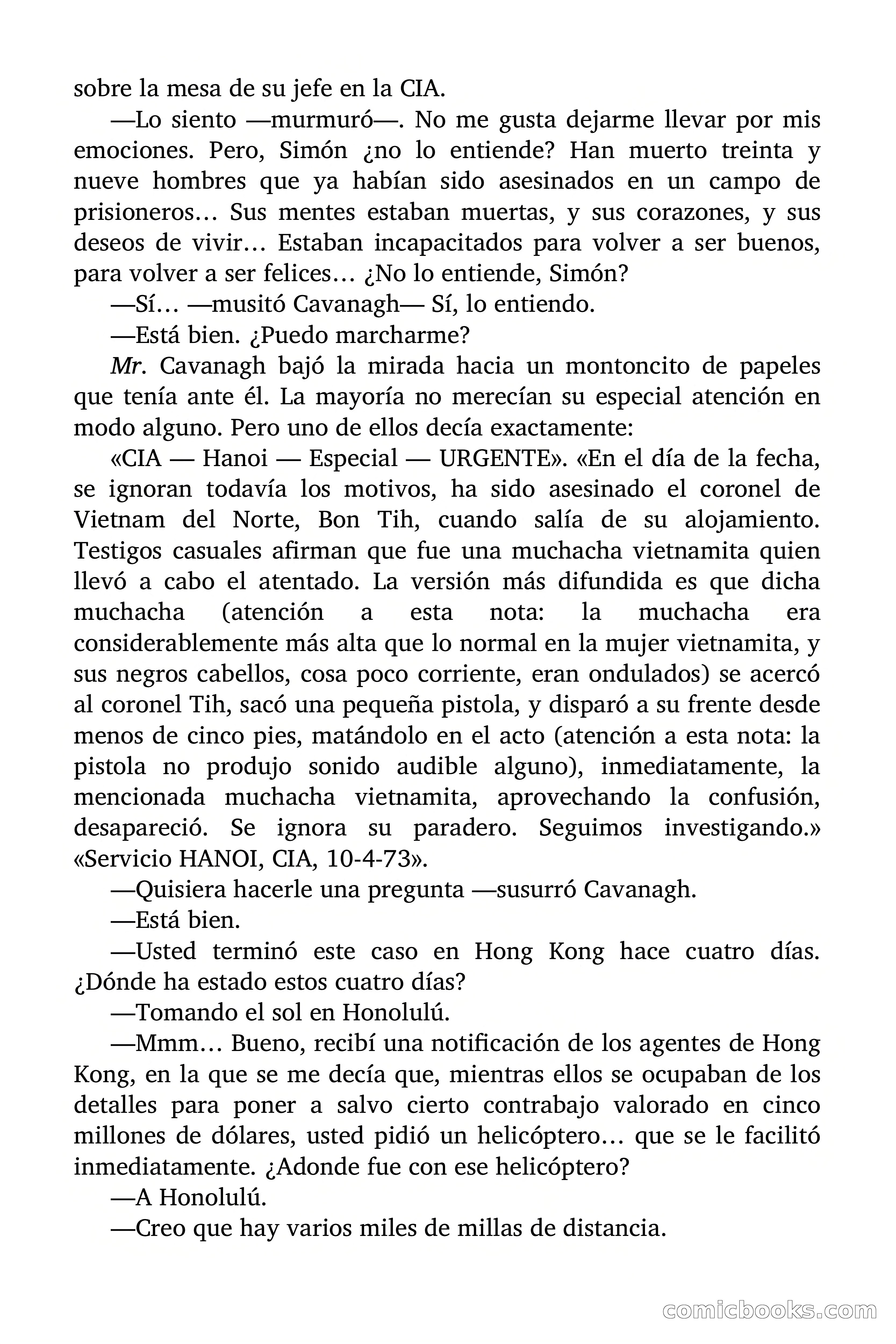 Lou Carrigan: Siempre prisioneros — page 86 of 87