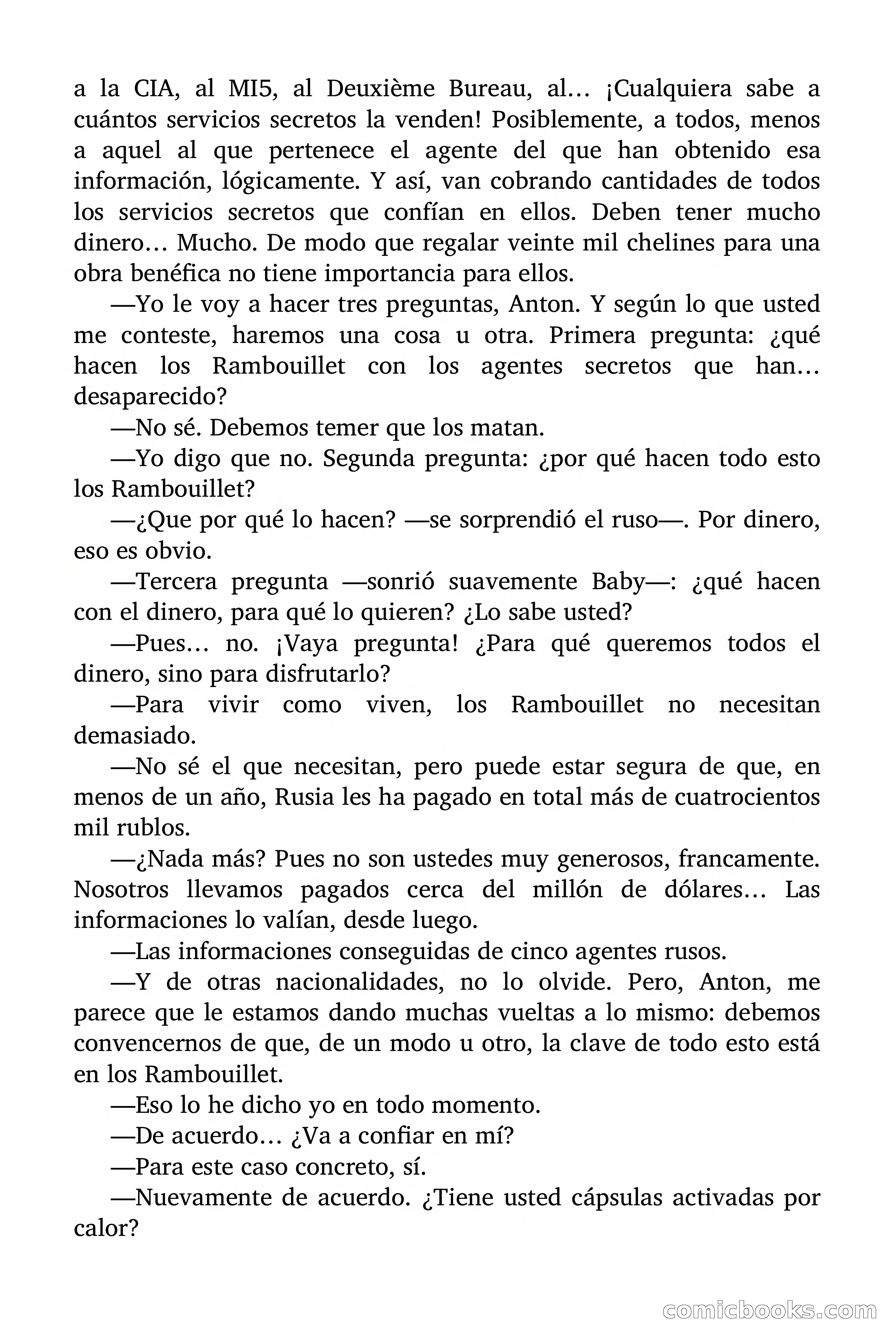 Espías en el paraíso — page 41 of 88