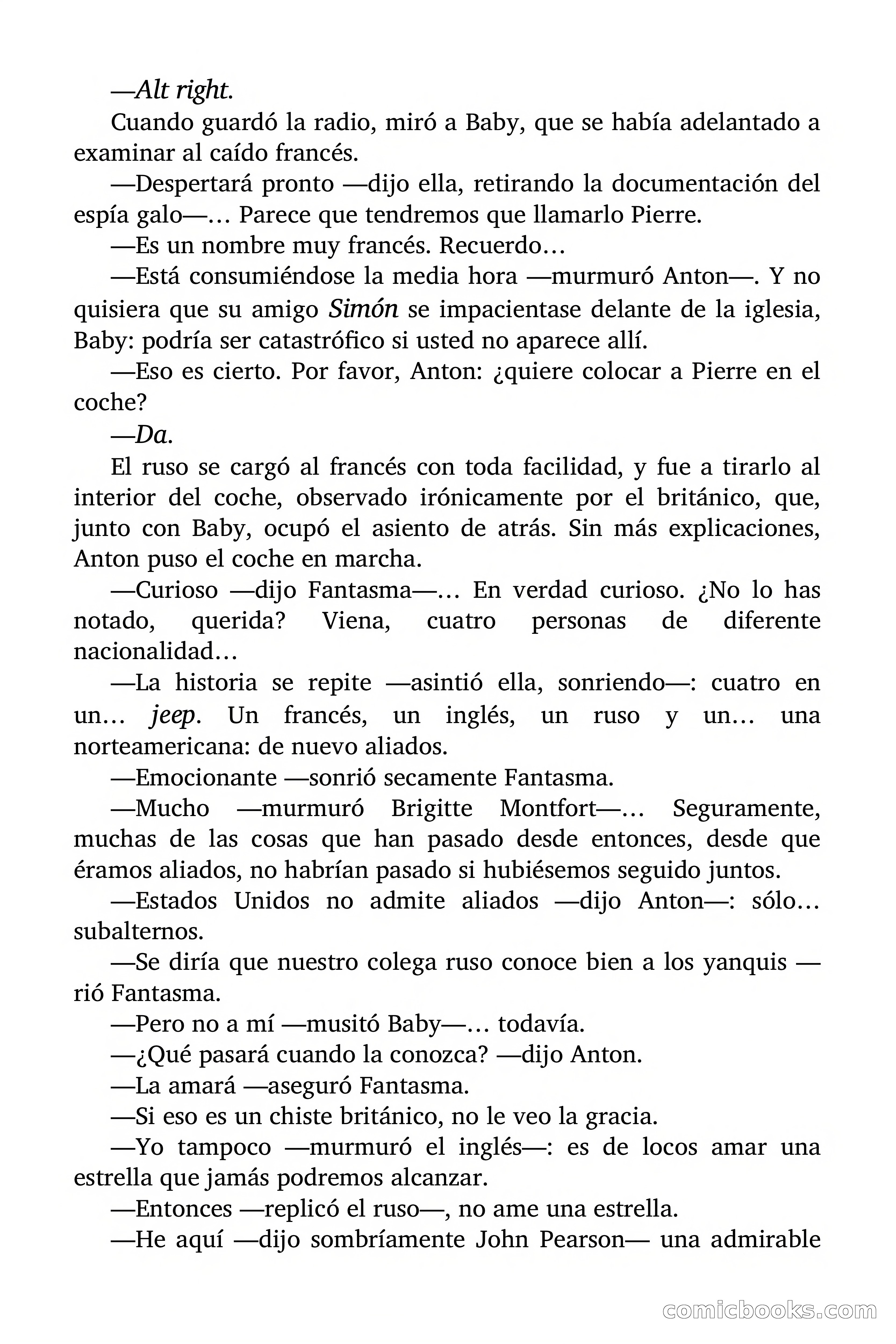 Espías en el paraíso — page 46 of 88