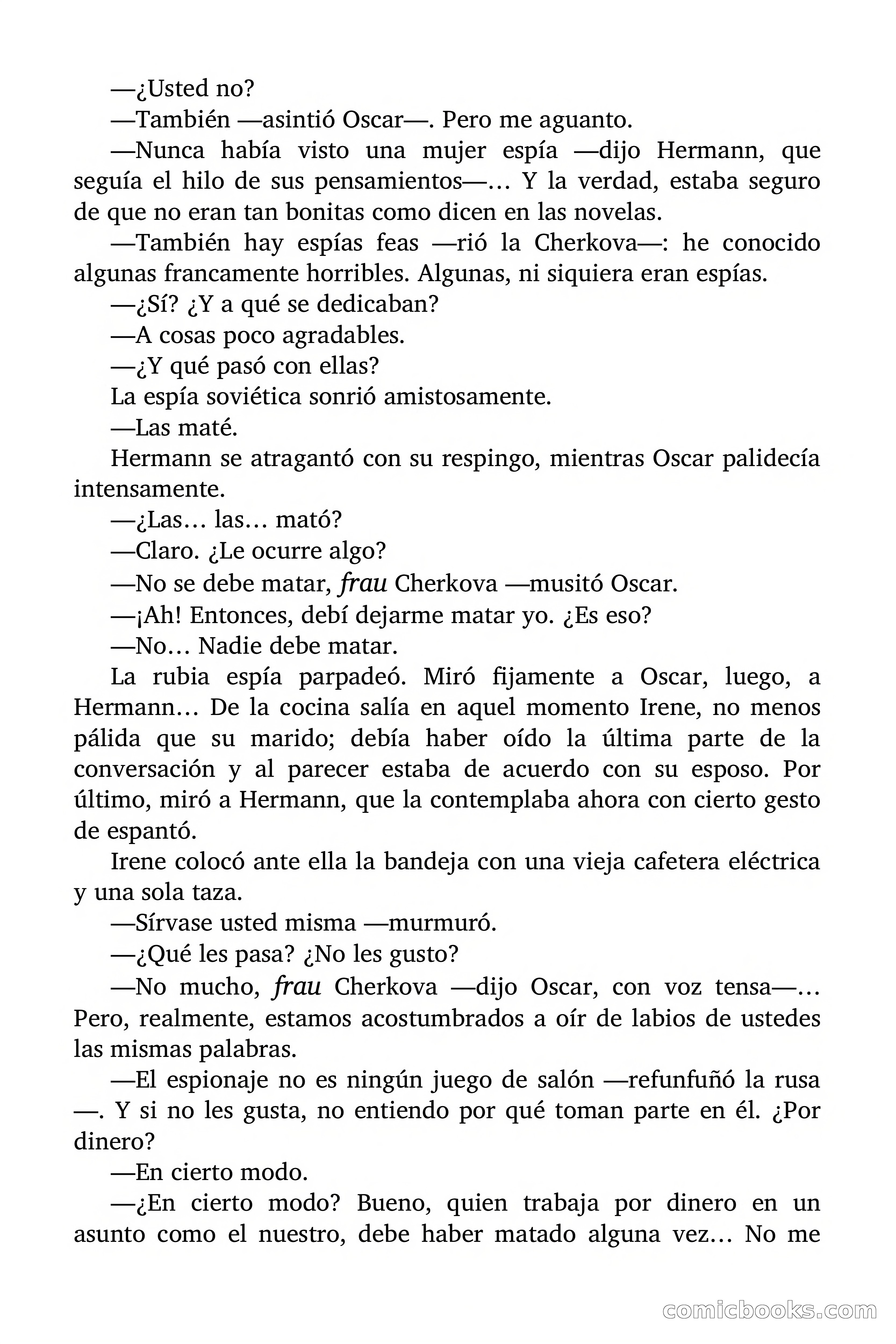 Espías en el paraíso — page 58 of 88