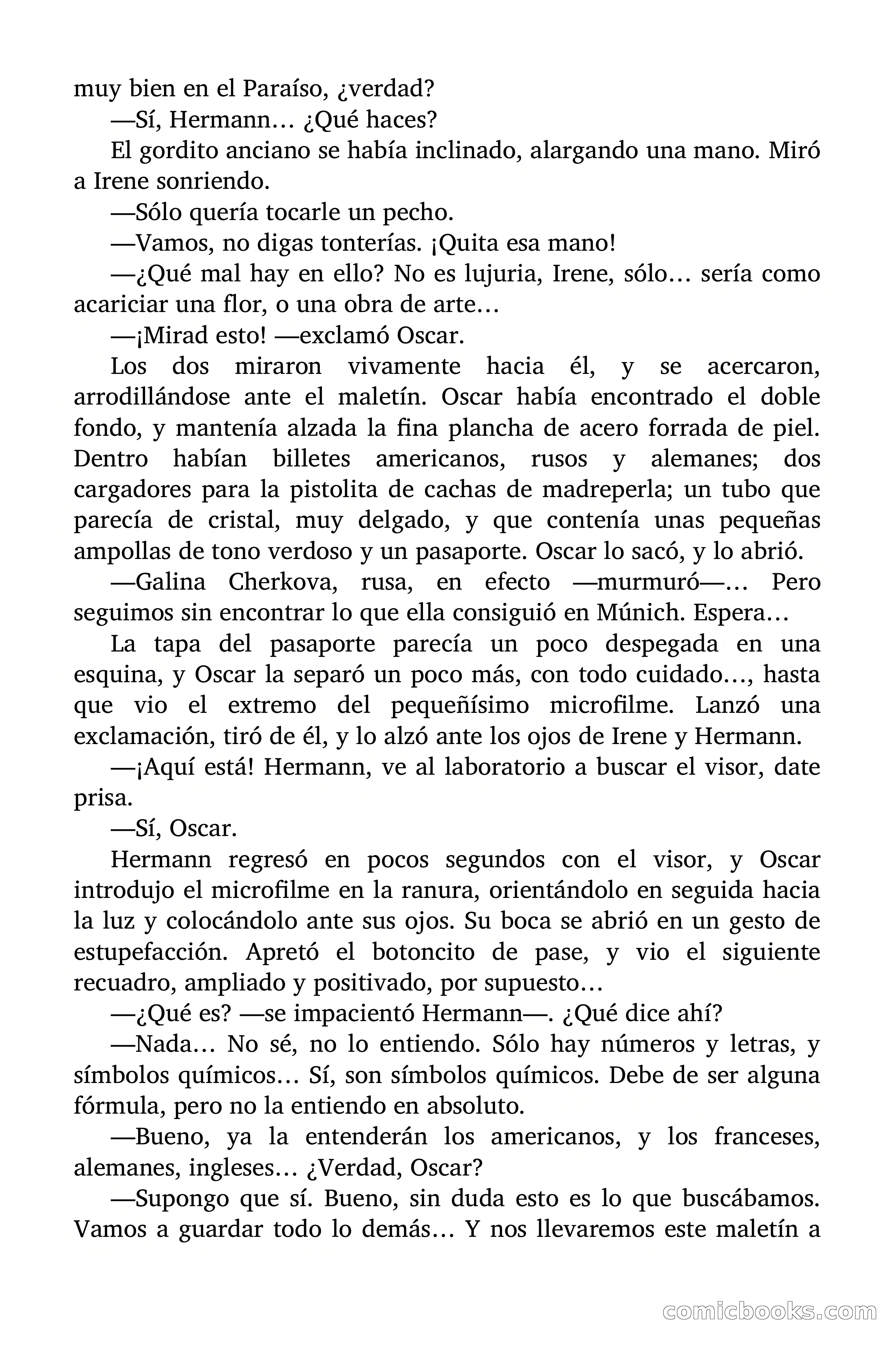 Espías en el paraíso — page 62 of 88