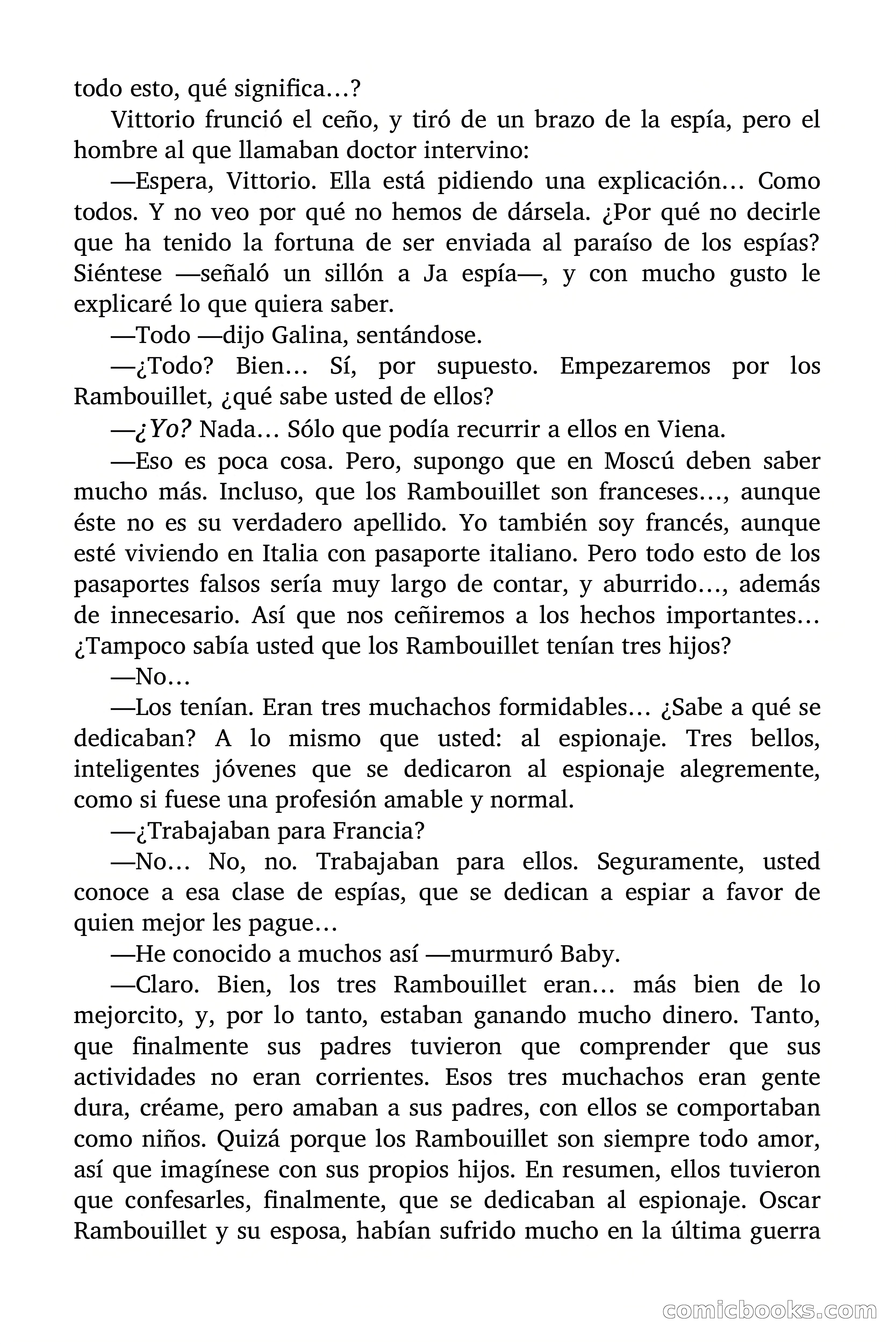 Espías en el paraíso — page 70 of 88