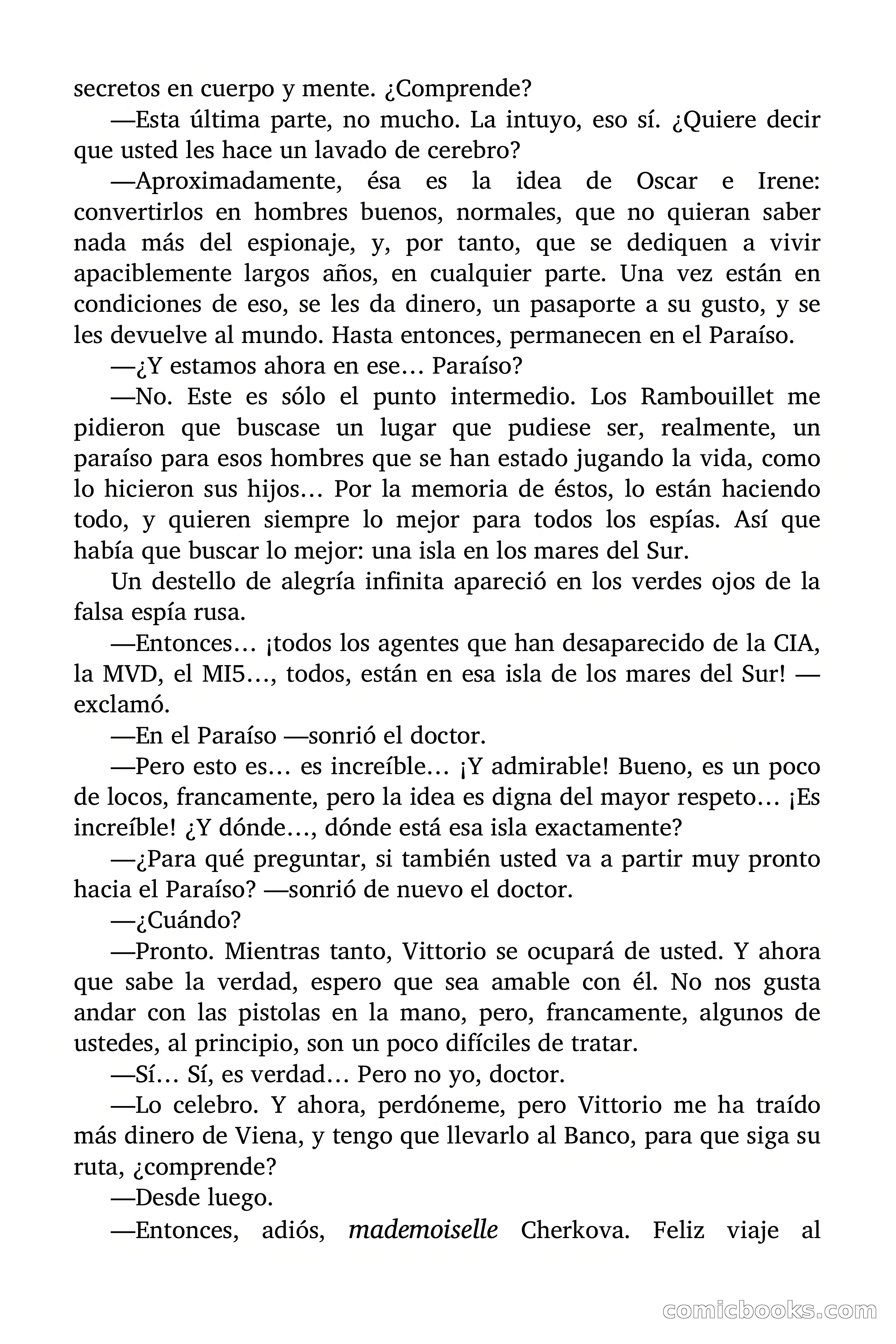 Espías en el paraíso — page 74 of 88