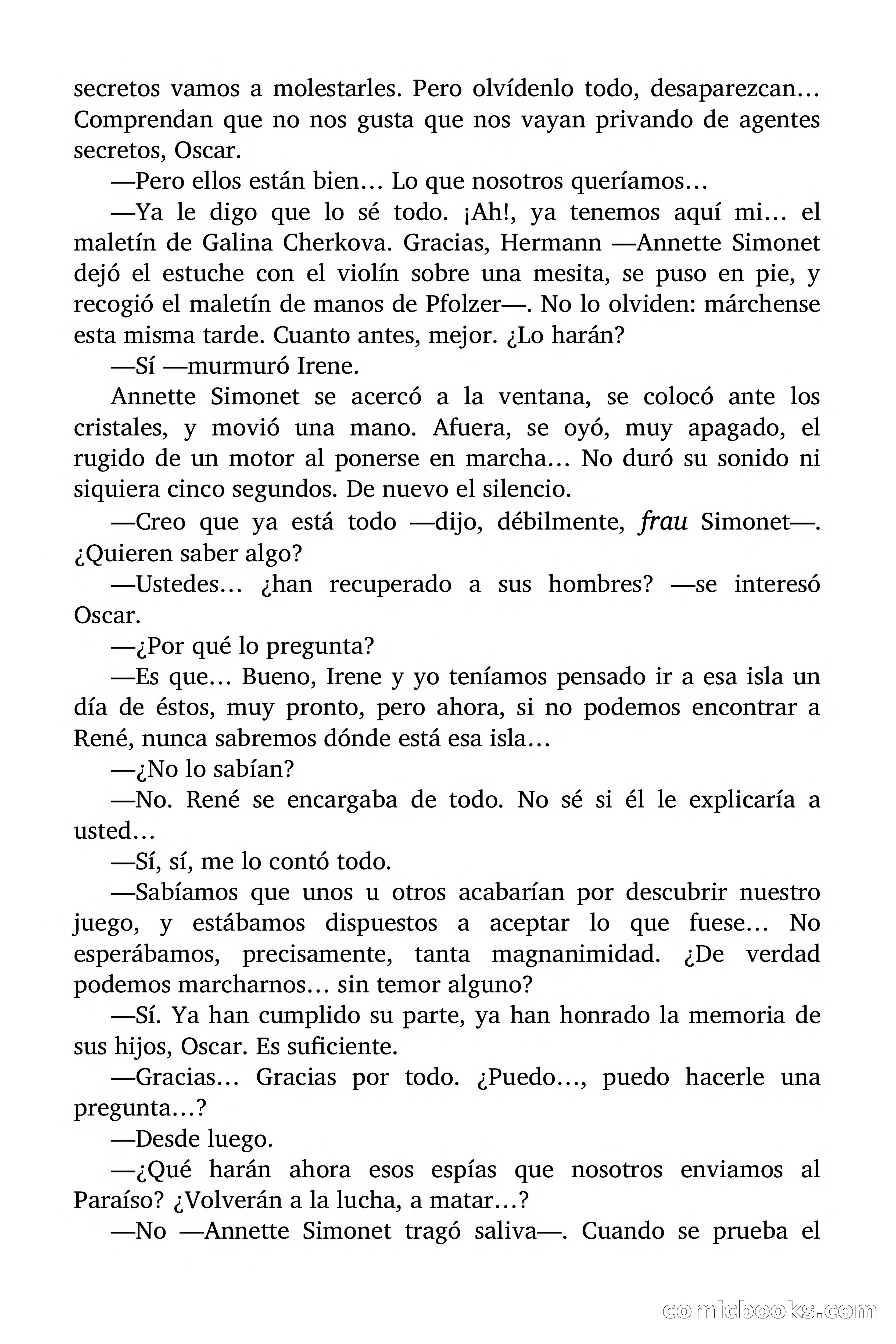 Espías en el paraíso — page 82 of 88