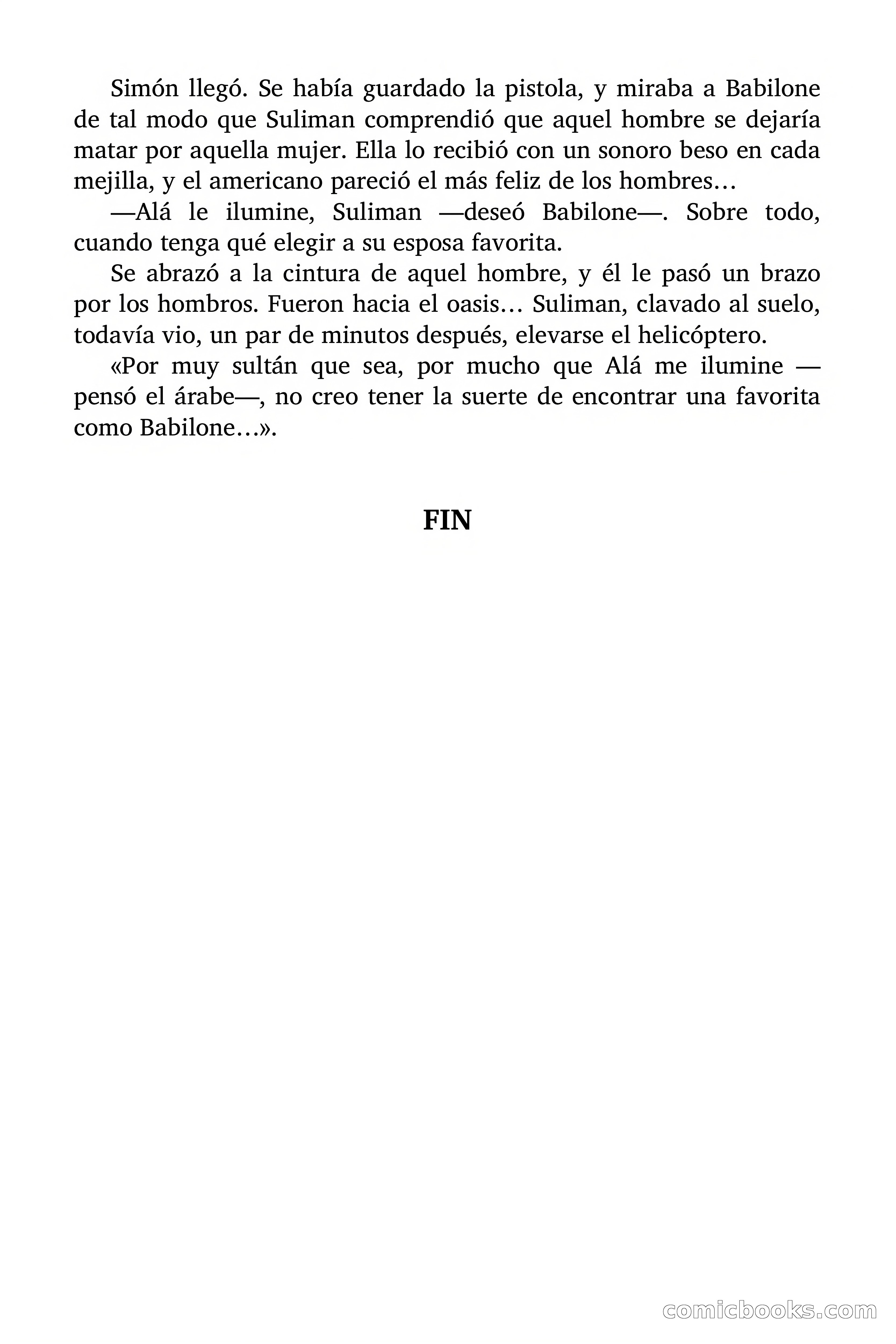 La favorita del sultán — page 88 of 88