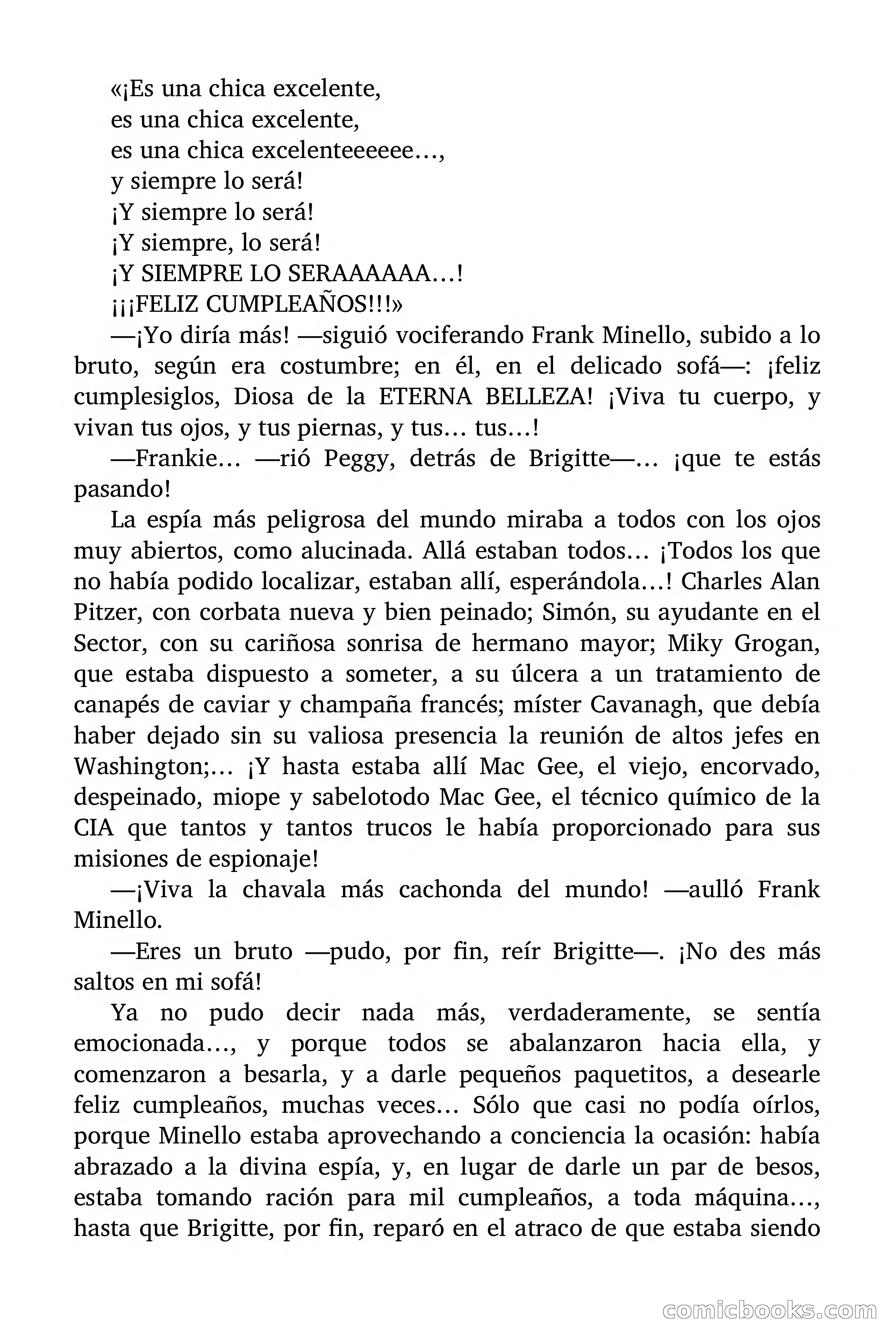 Si eres espía, estás muerto — page 10 of 94