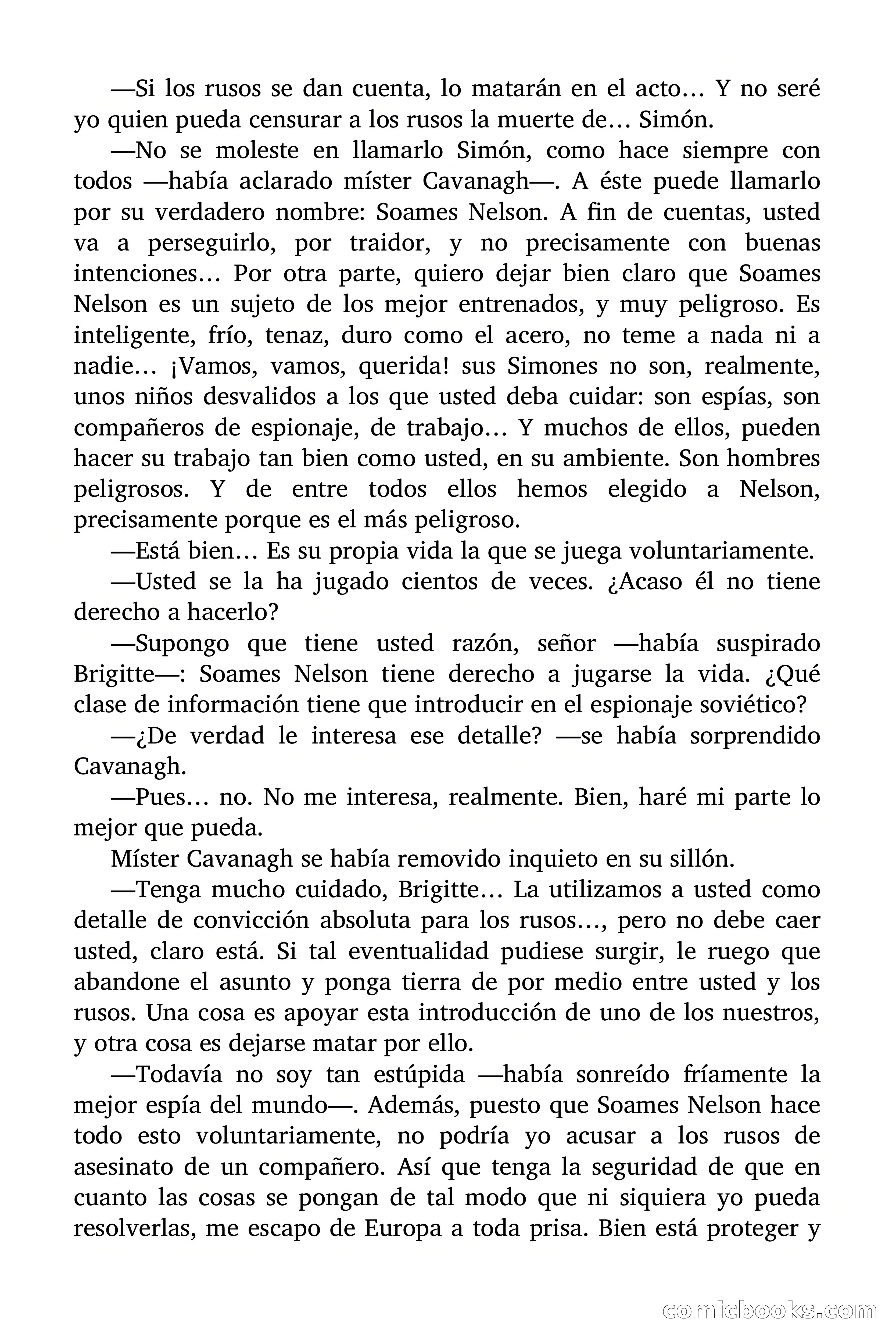 Si eres espía, estás muerto — page 18 of 94