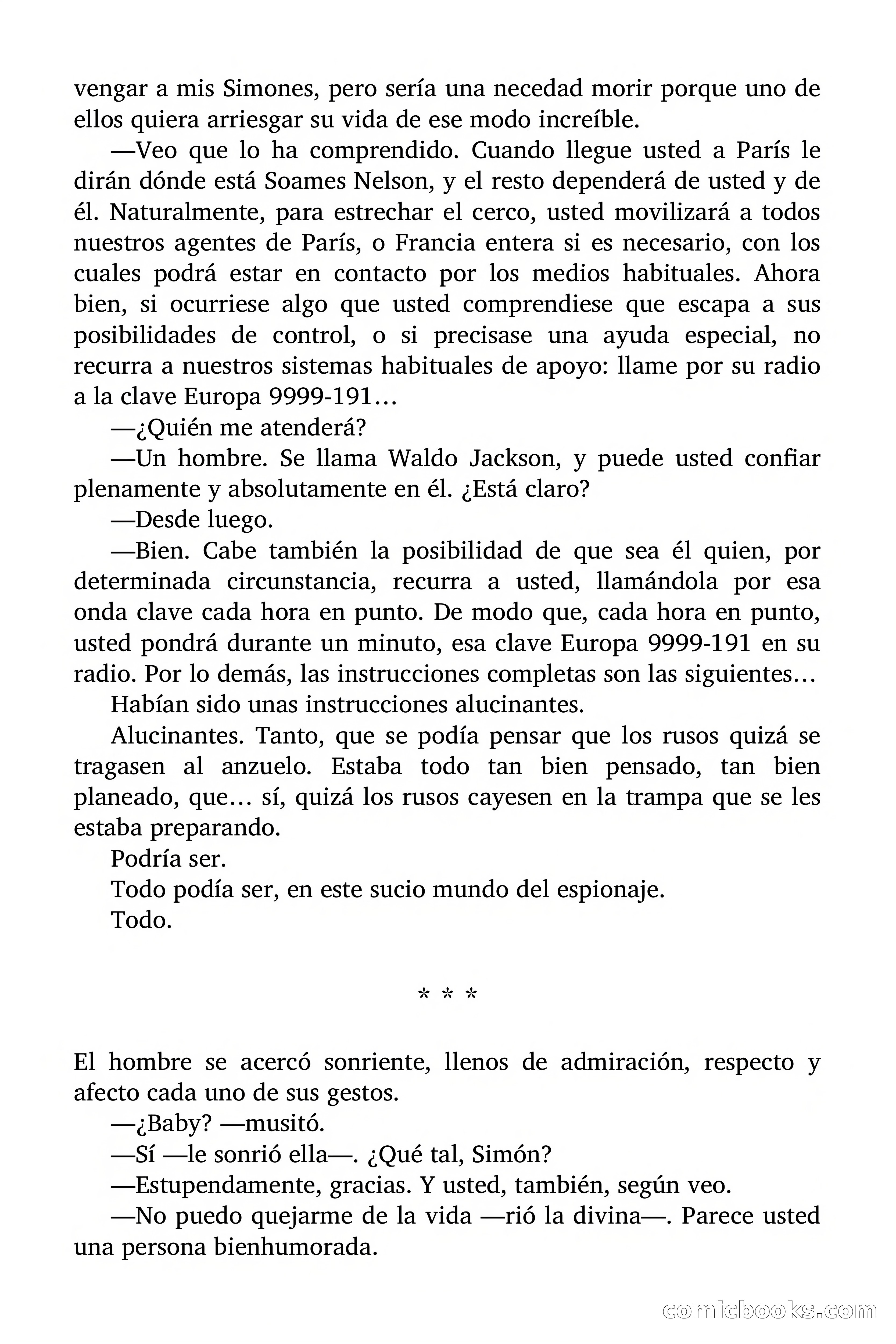 Si eres espía, estás muerto — page 19 of 94