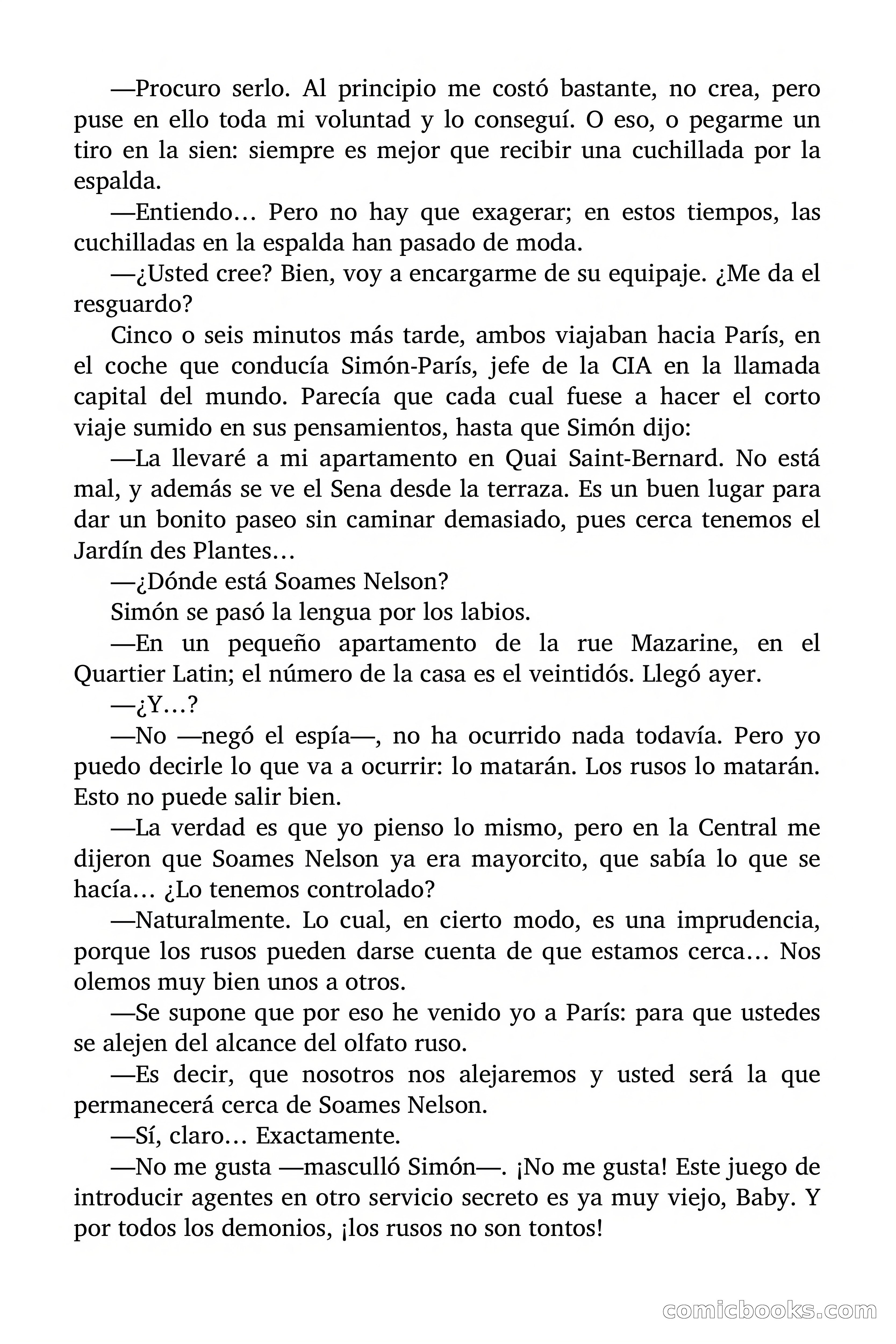 Si eres espía, estás muerto — page 20 of 94