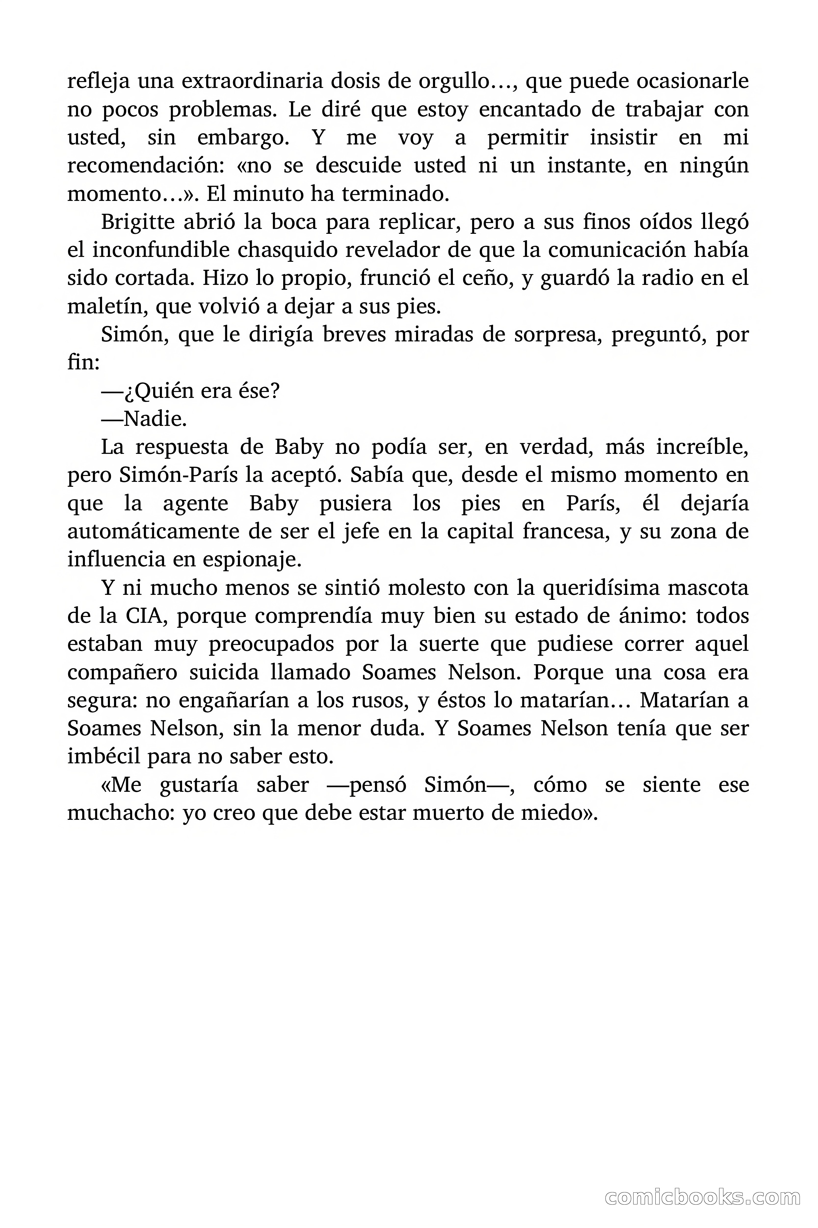 Si eres espía, estás muerto — page 22 of 94