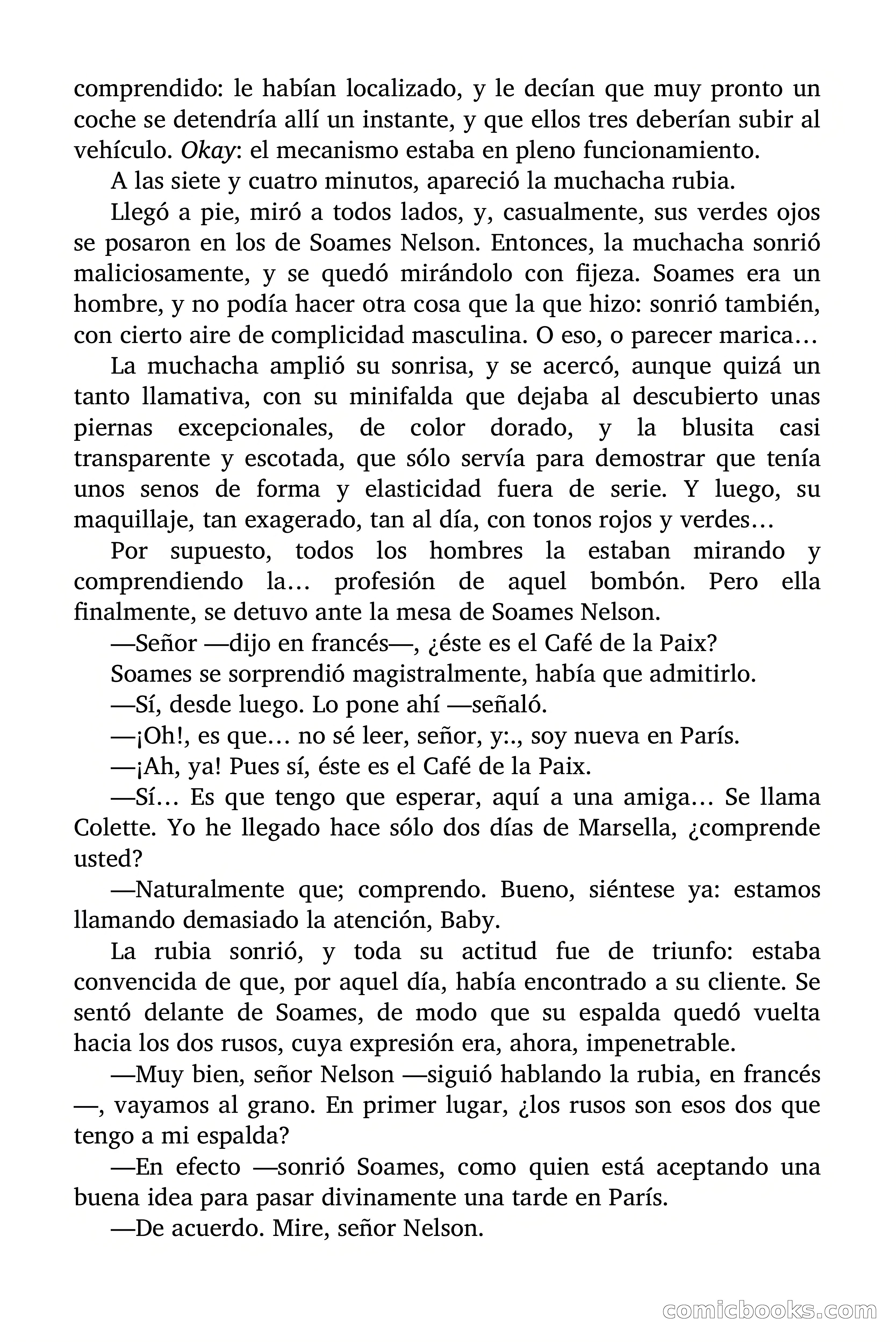 Si eres espía, estás muerto — page 29 of 94