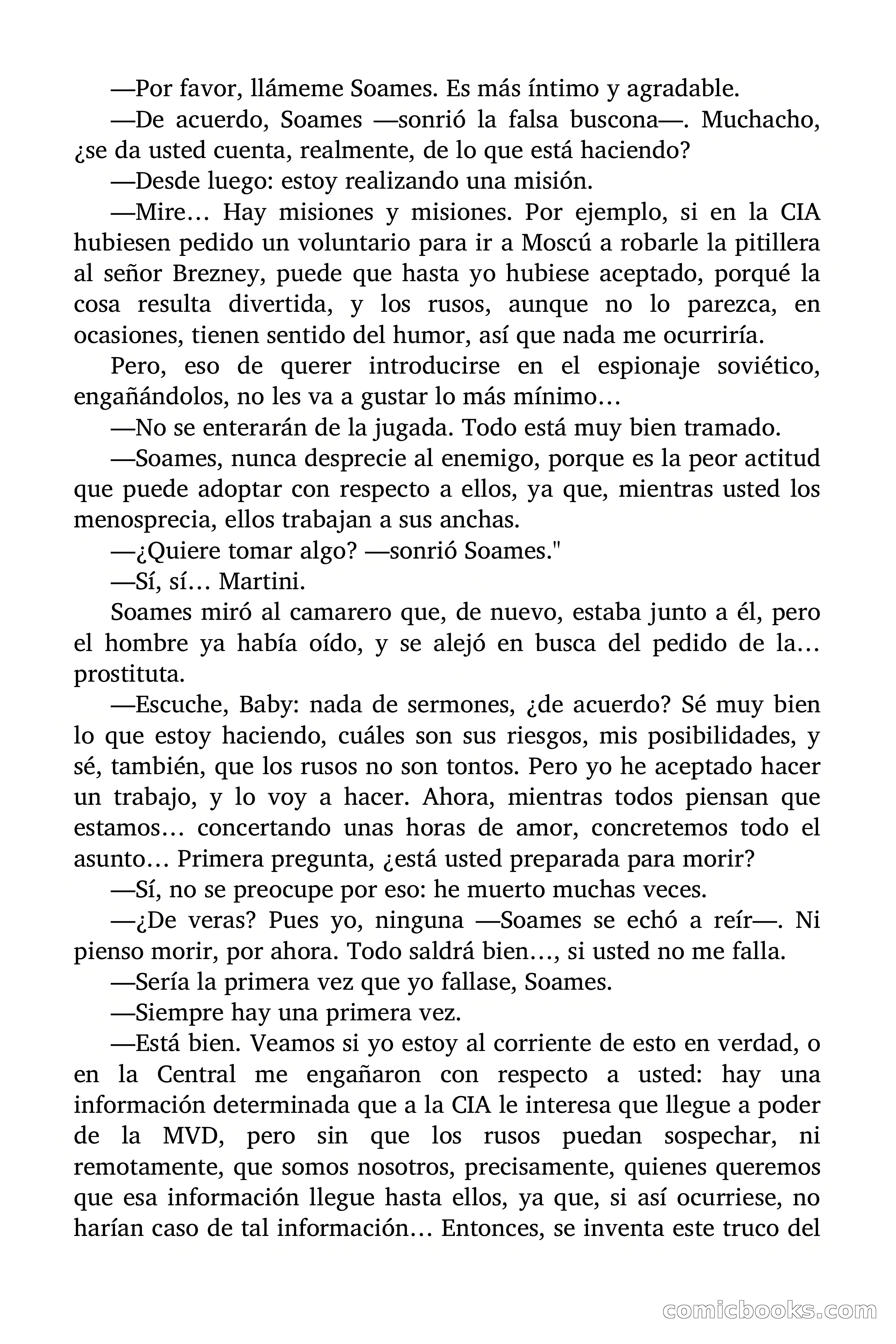 Si eres espía, estás muerto — page 30 of 94