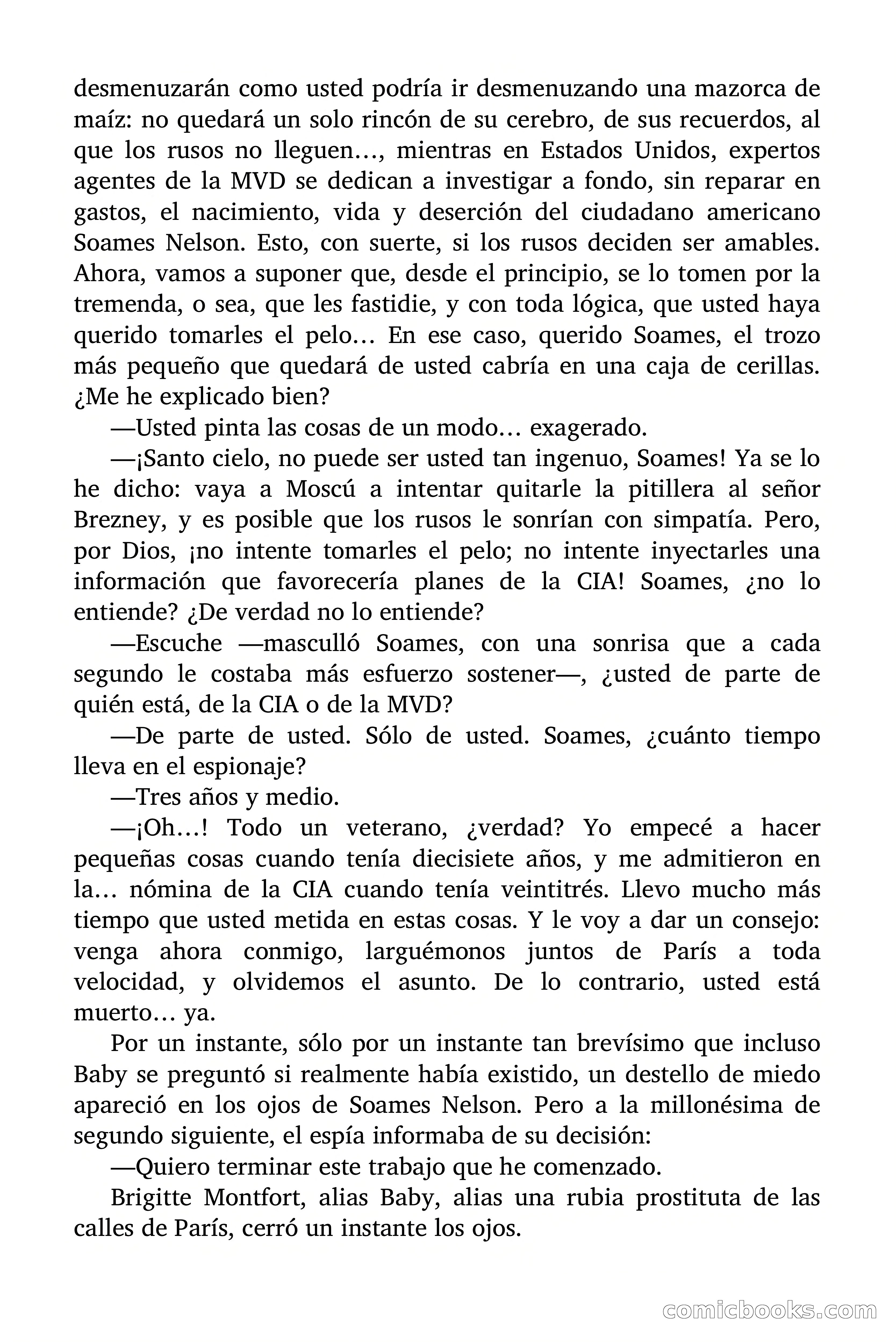 Si eres espía, estás muerto — page 32 of 94