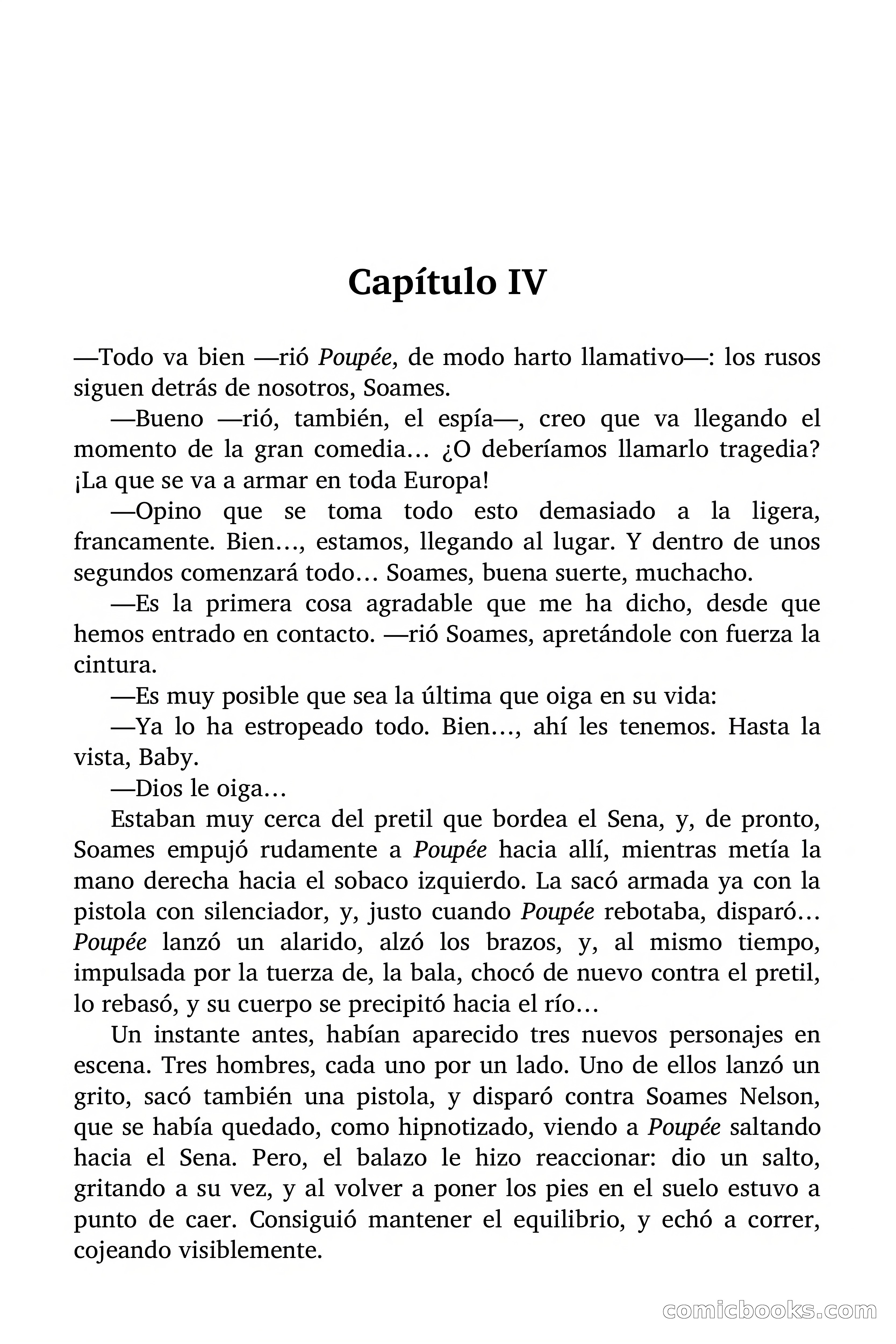 Si eres espía, estás muerto — page 35 of 94