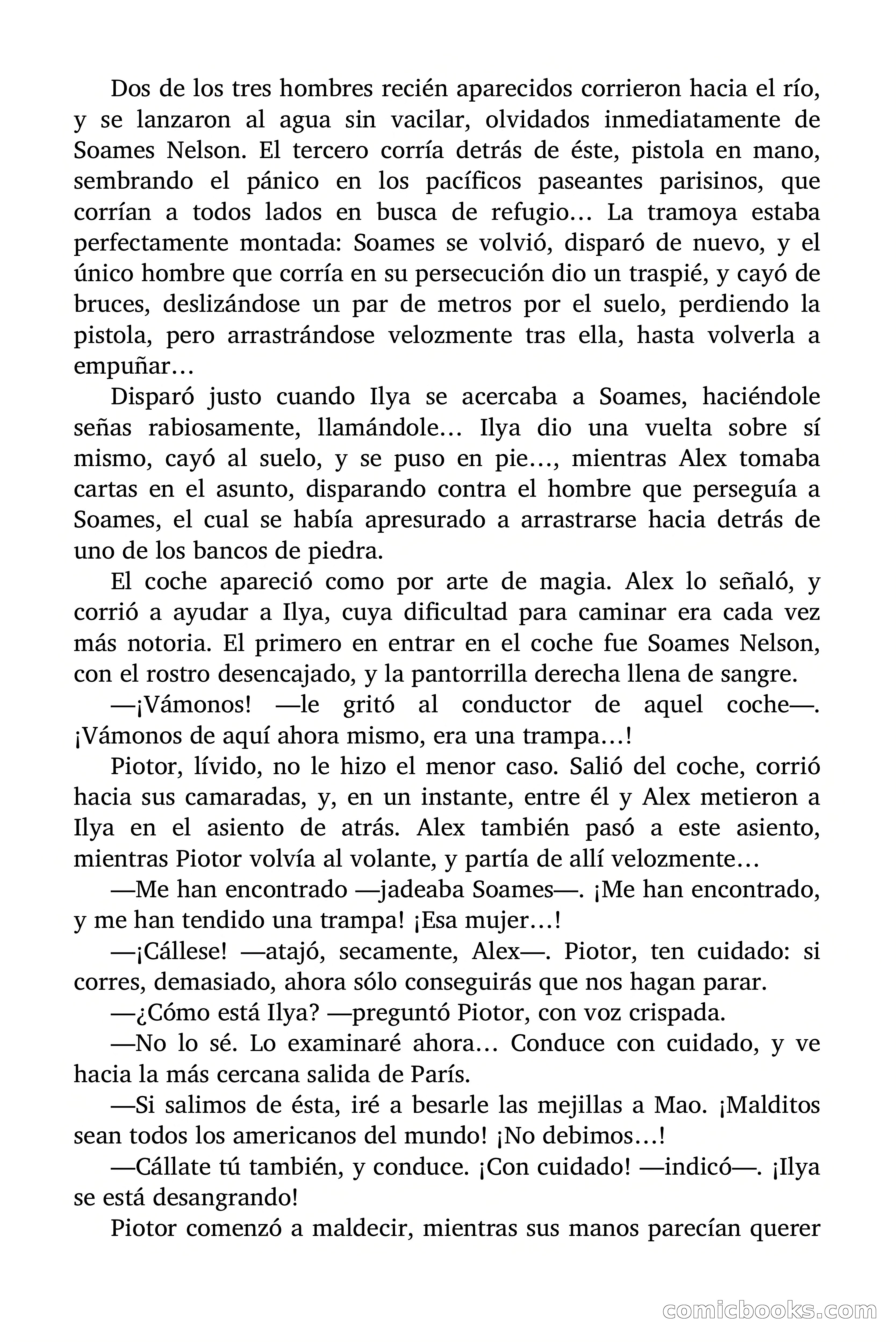 Si eres espía, estás muerto — page 36 of 94