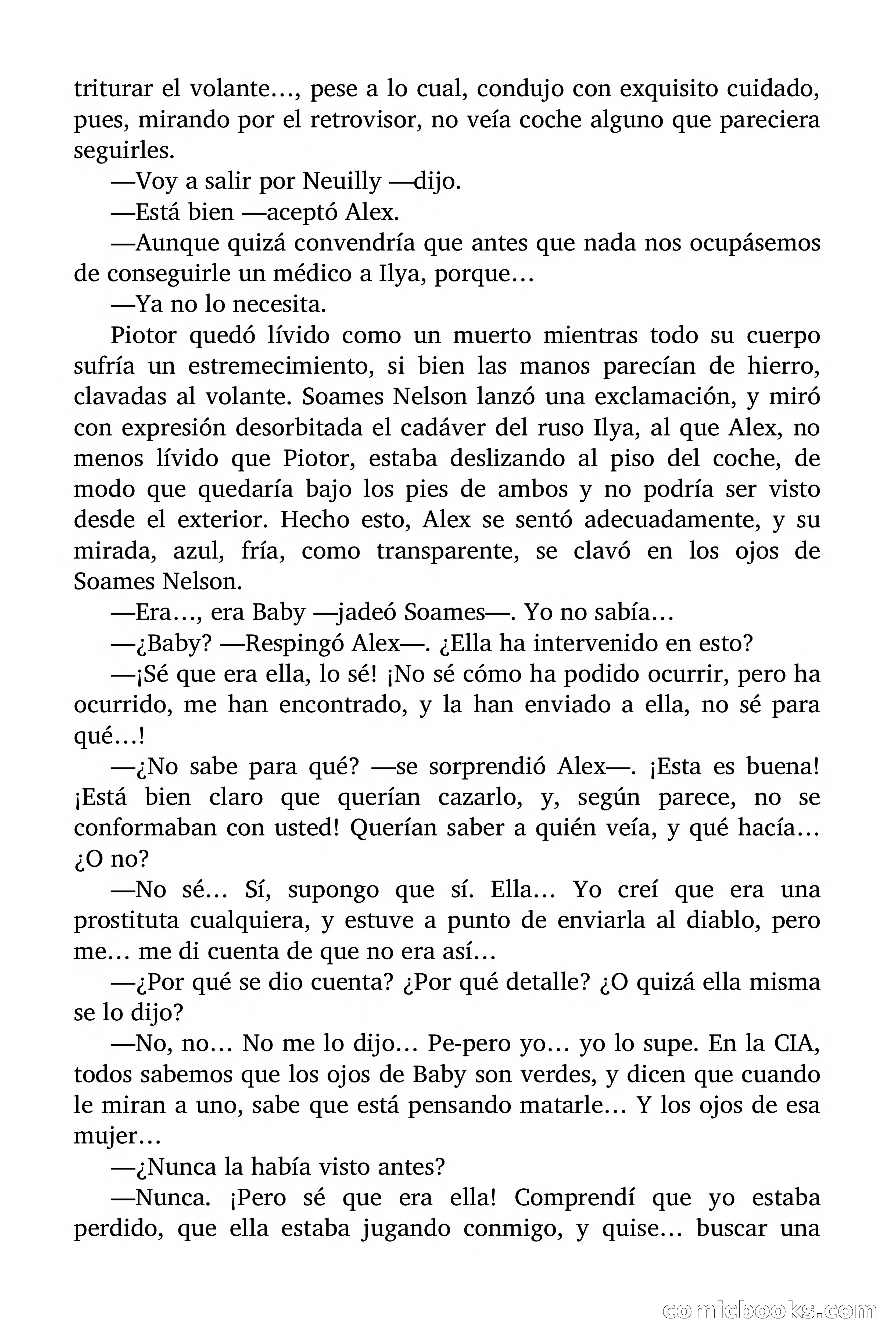 Si eres espía, estás muerto — page 37 of 94