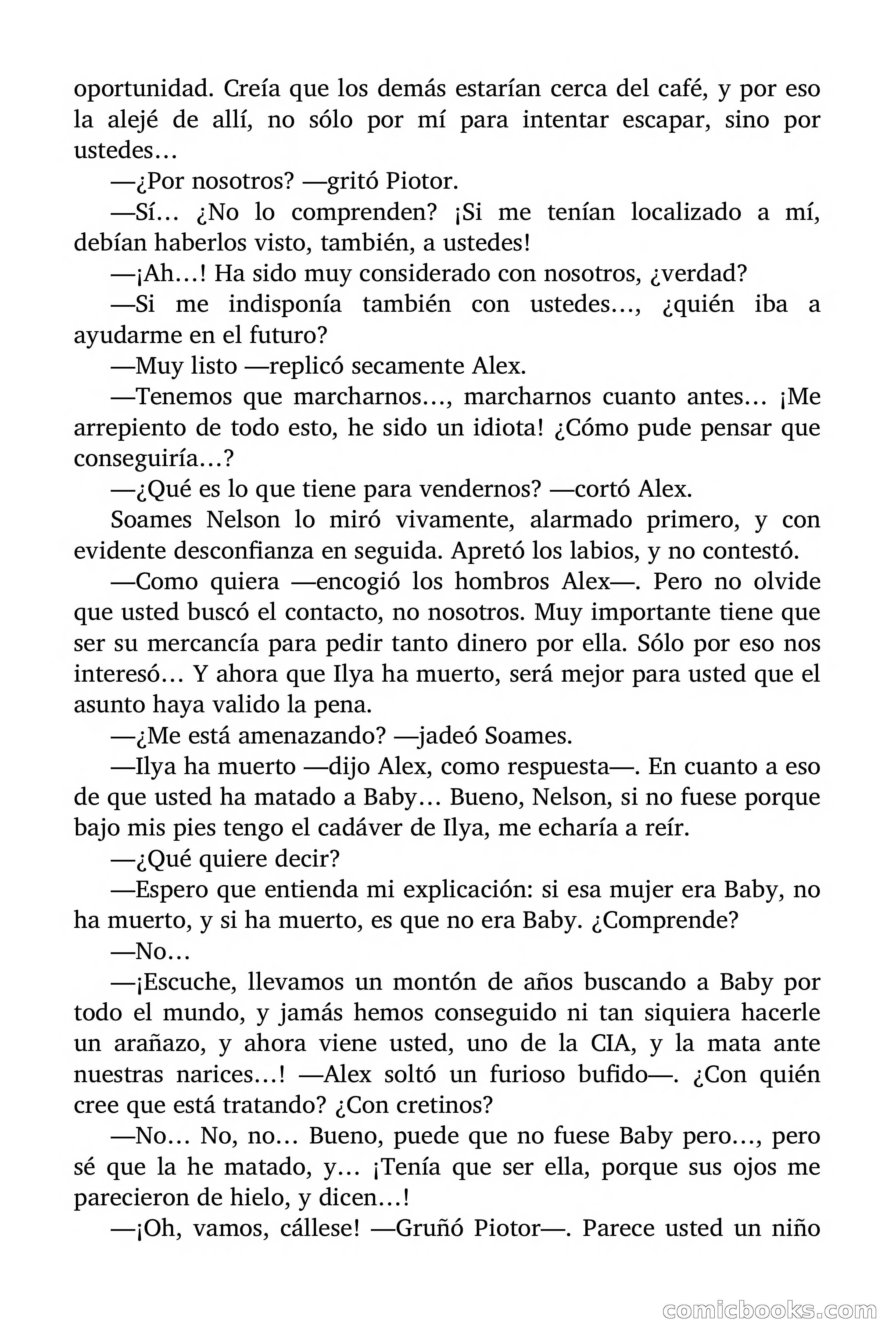 Si eres espía, estás muerto — page 38 of 94