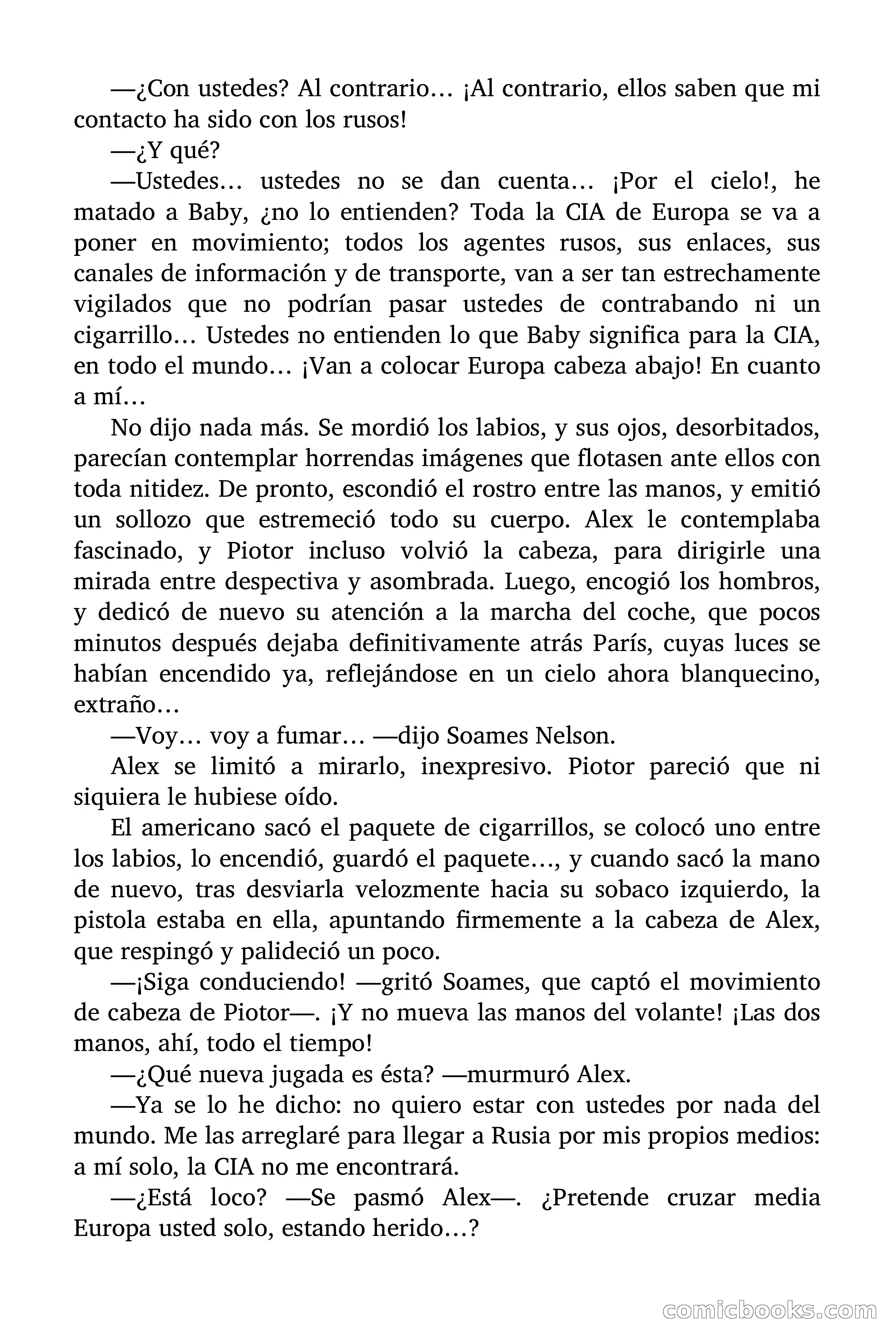 Si eres espía, estás muerto — page 40 of 94