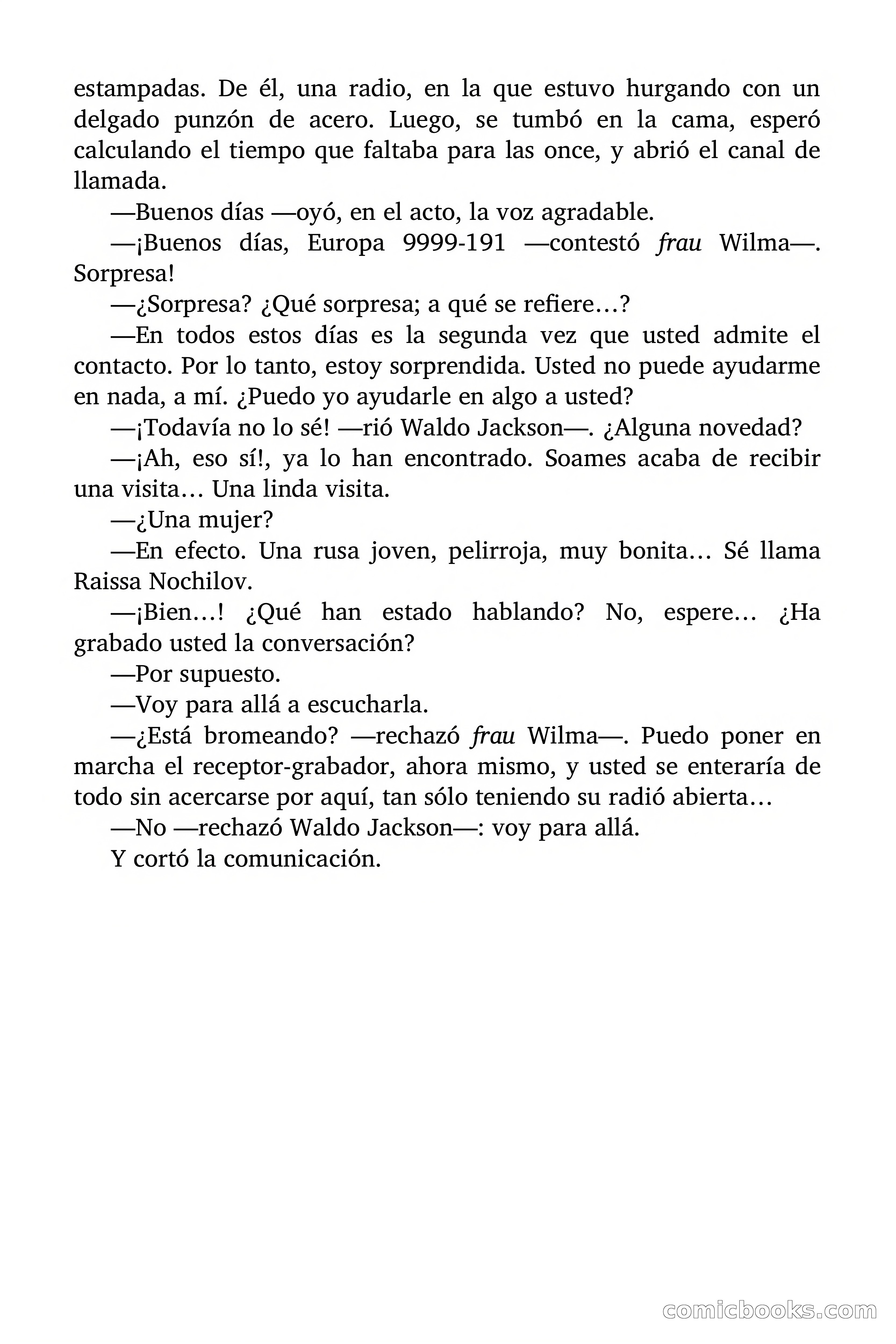 Si eres espía, estás muerto — page 56 of 94