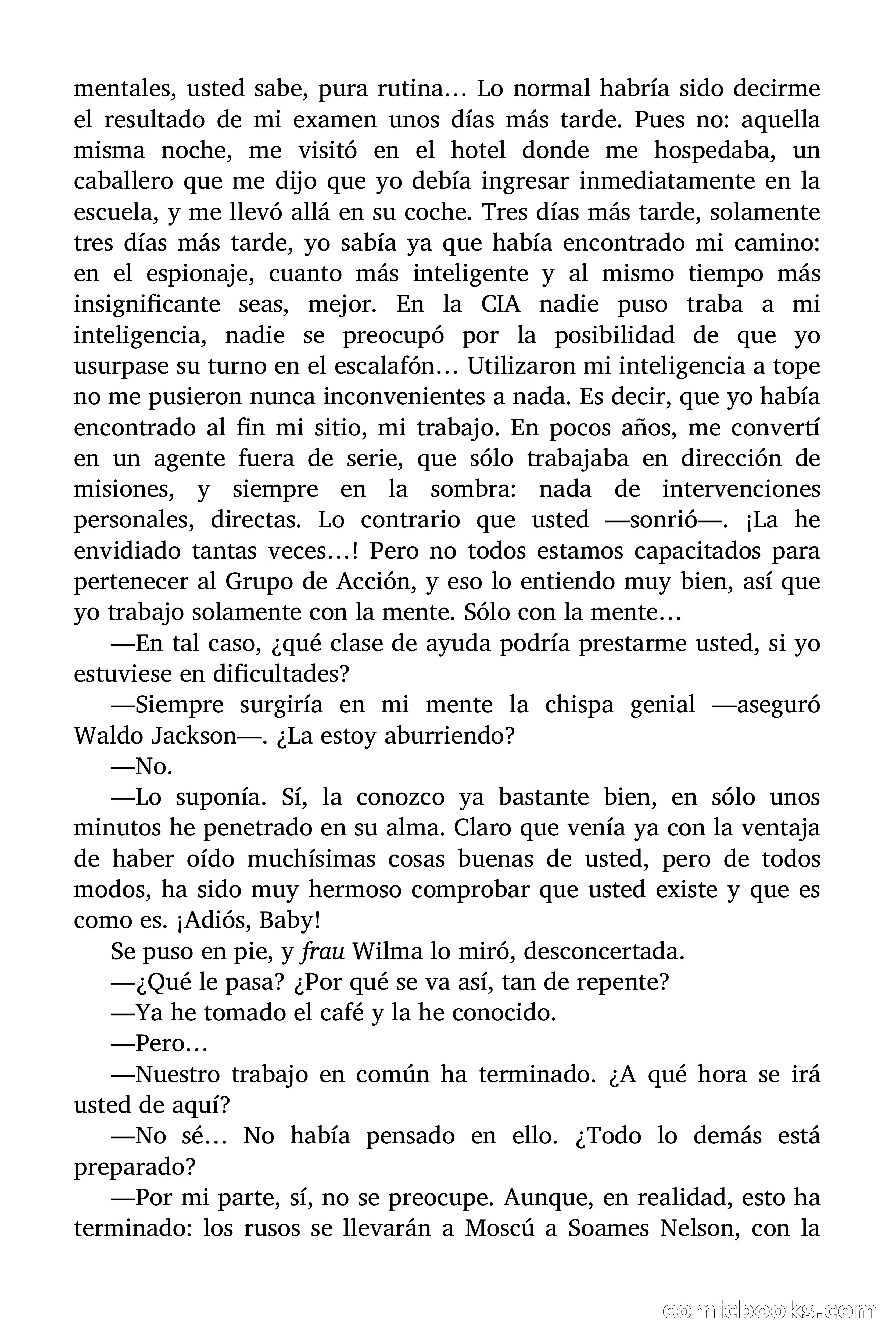 Si eres espía, estás muerto — page 61 of 94