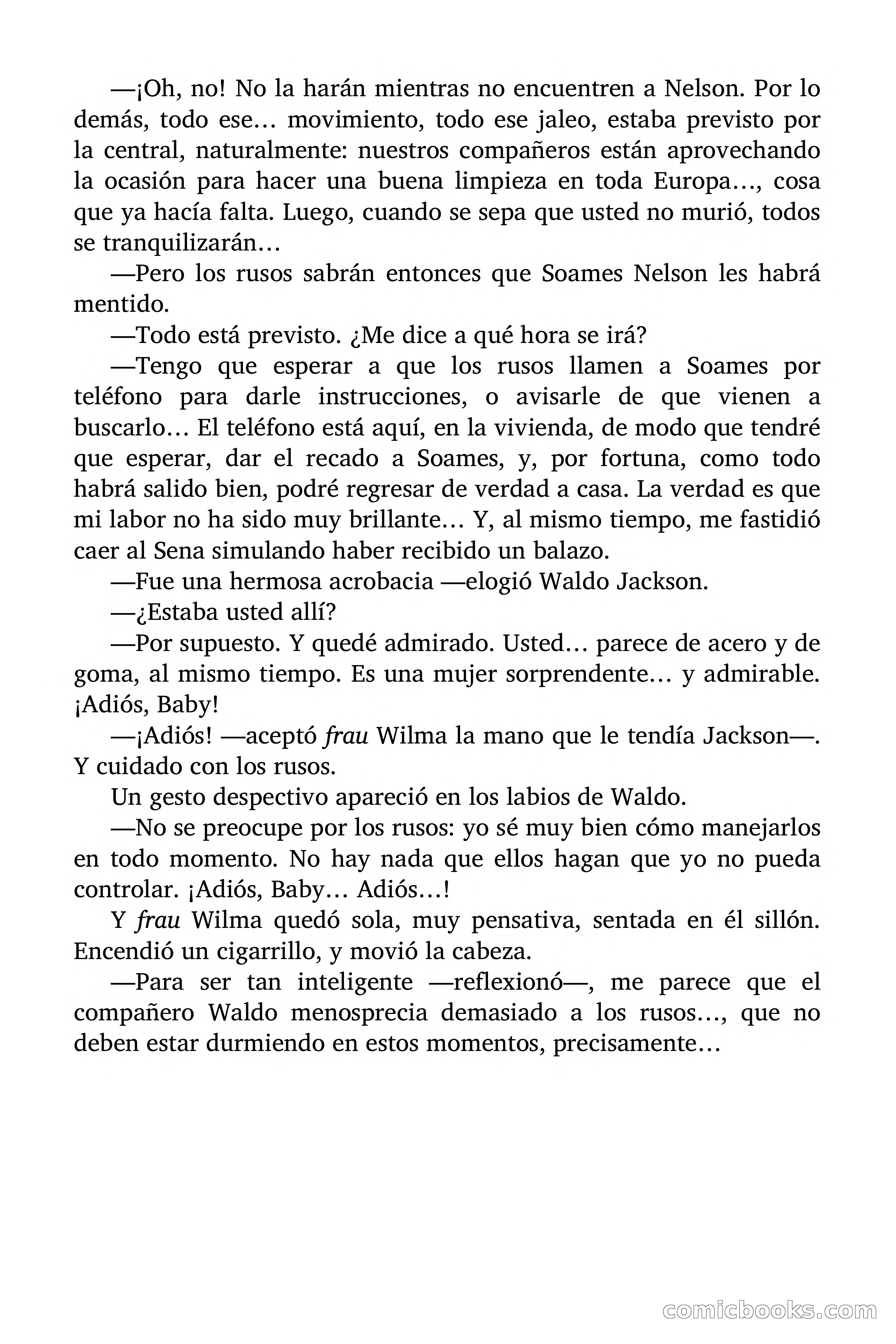 Si eres espía, estás muerto — page 63 of 94