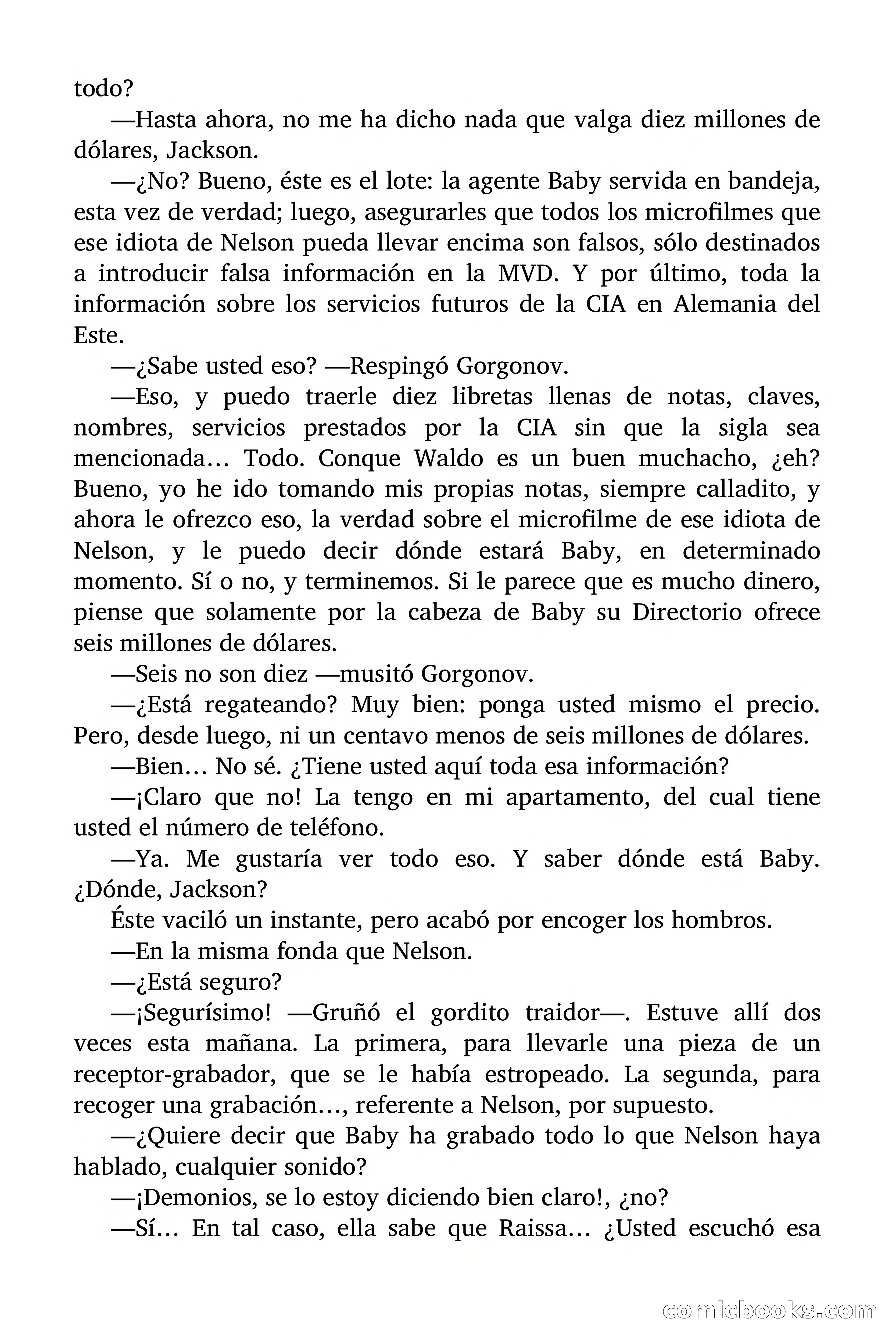 Si eres espía, estás muerto — page 73 of 94