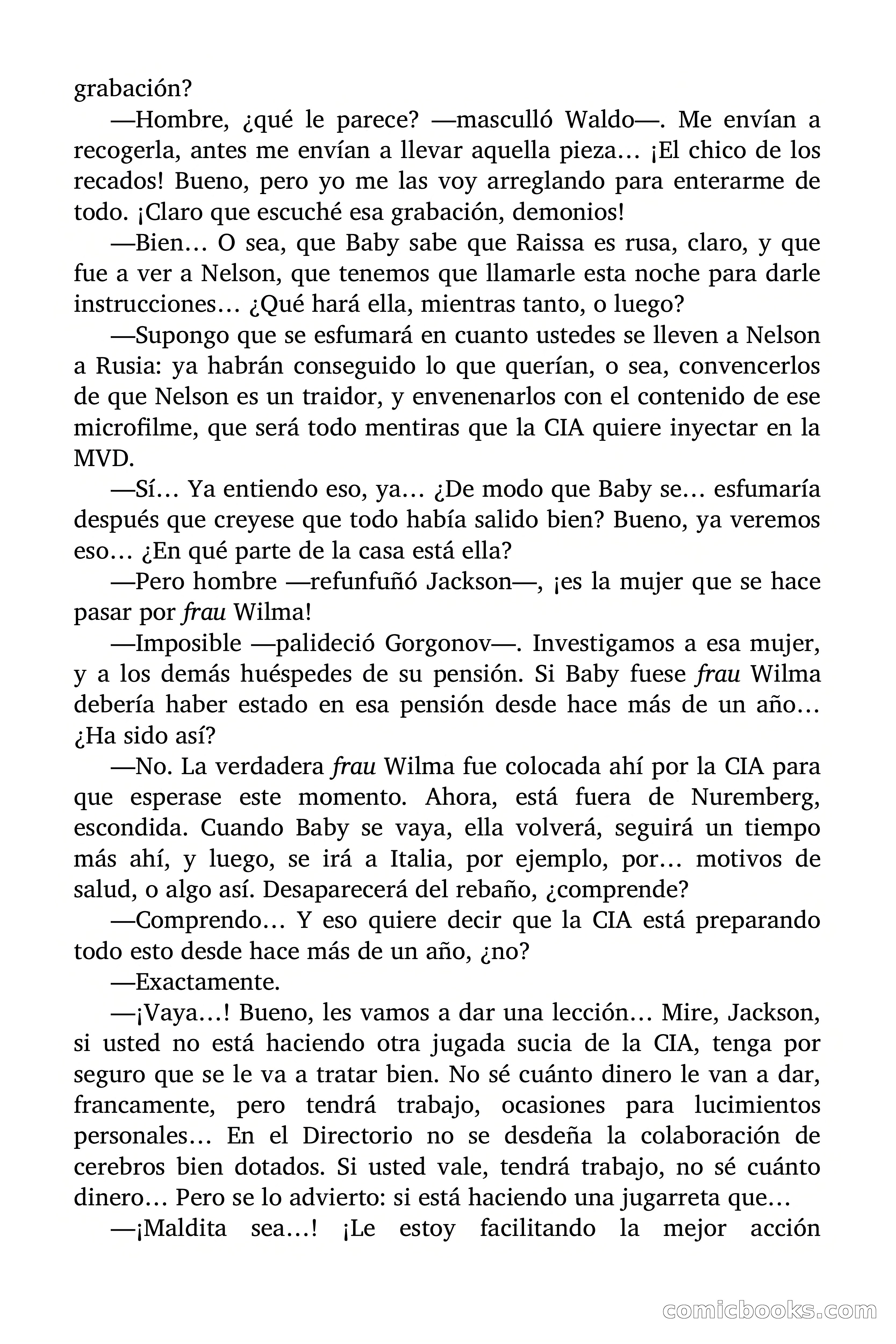 Si eres espía, estás muerto — page 74 of 94