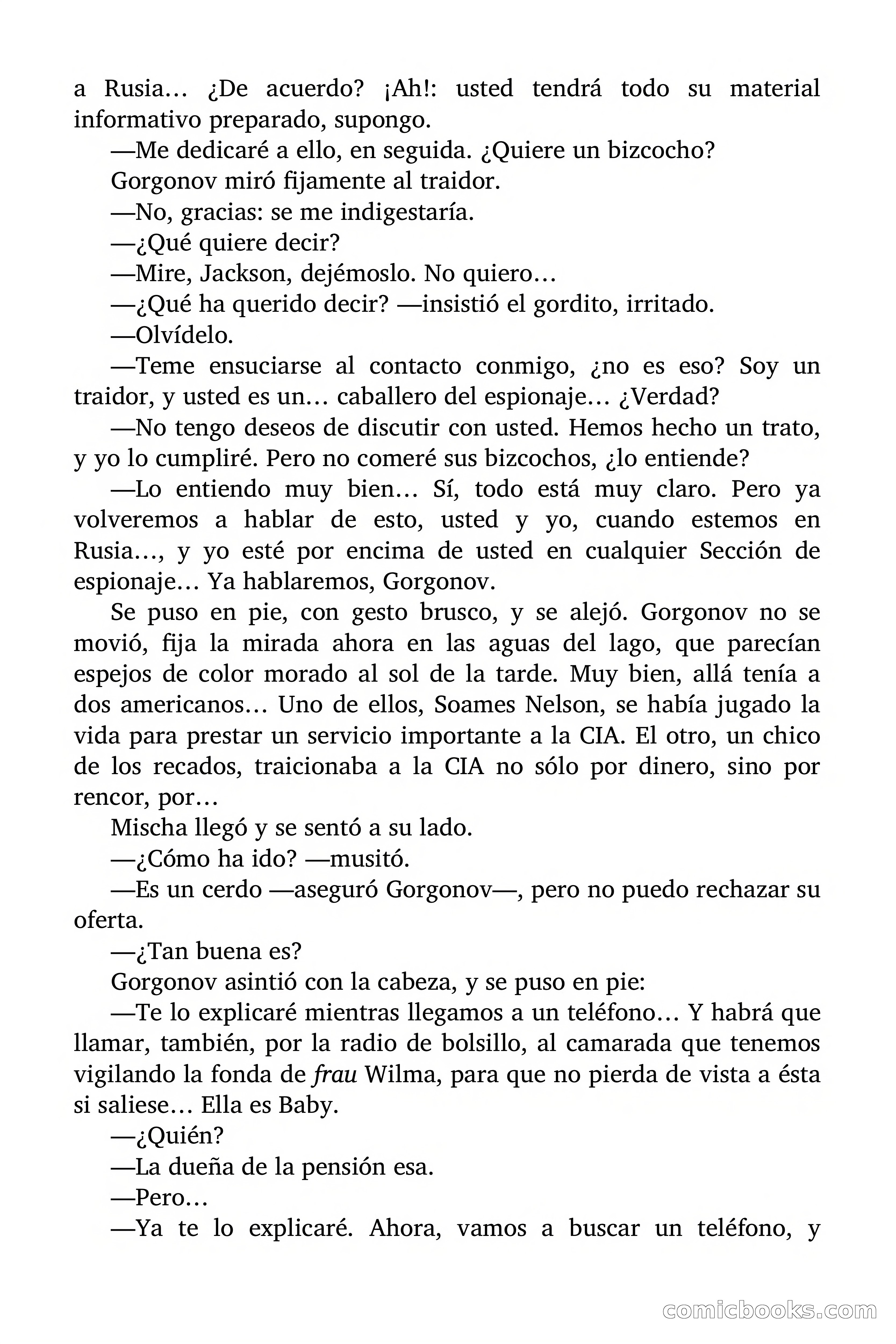 Si eres espía, estás muerto — page 76 of 94