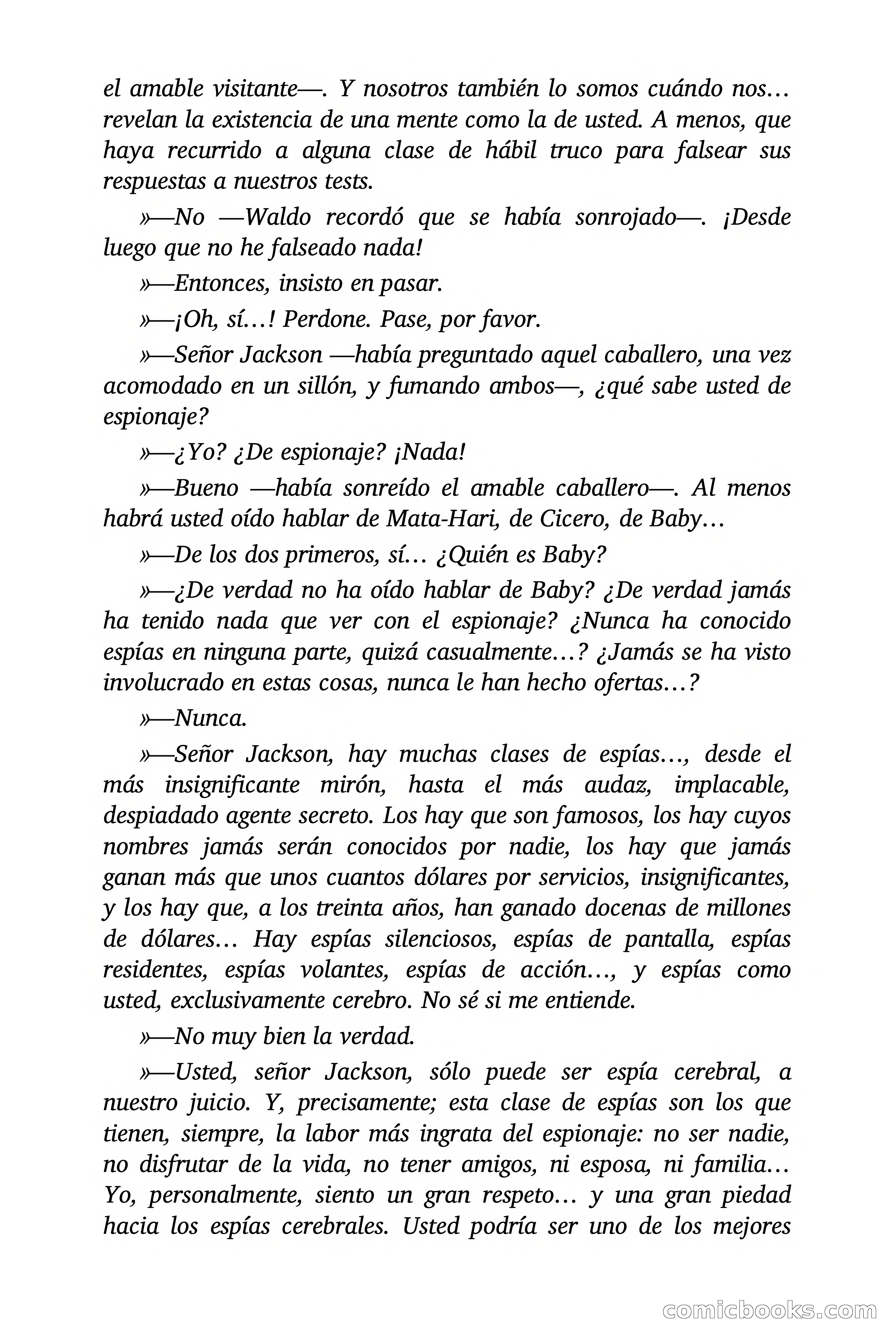 Si eres espía, estás muerto — page 87 of 94