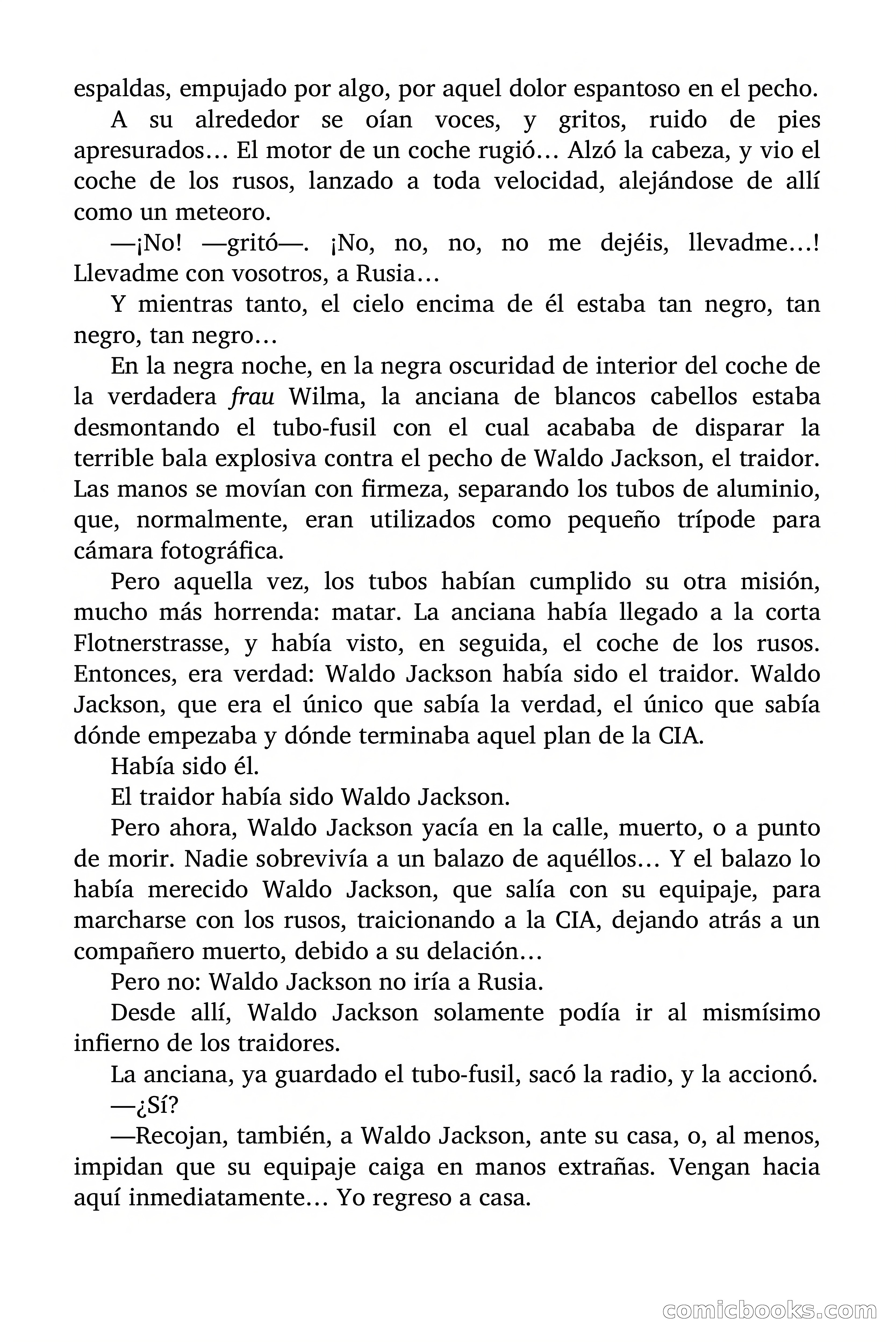 Si eres espía, estás muerto — page 89 of 94