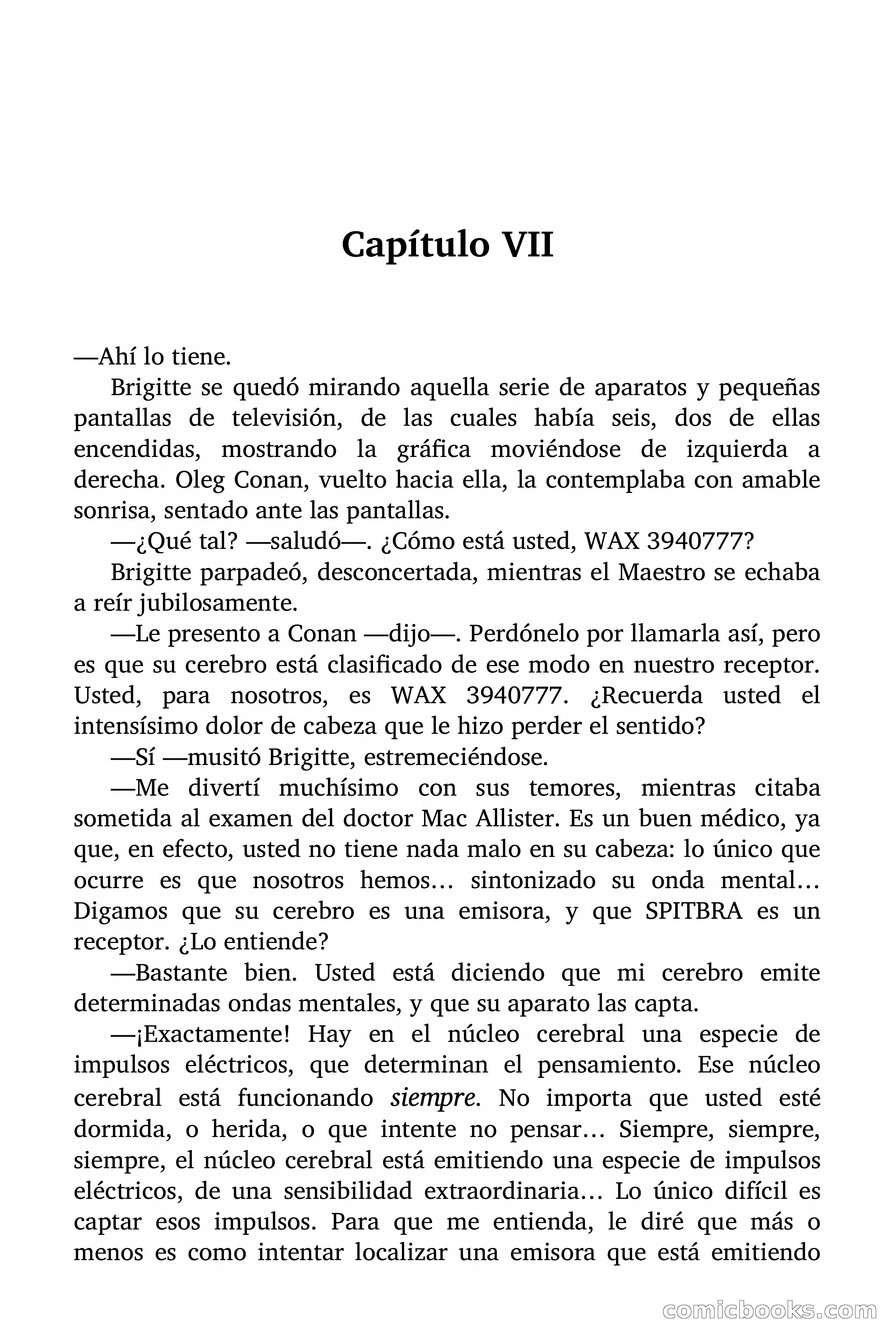 Un espía en el cerebro — page 61 of 94