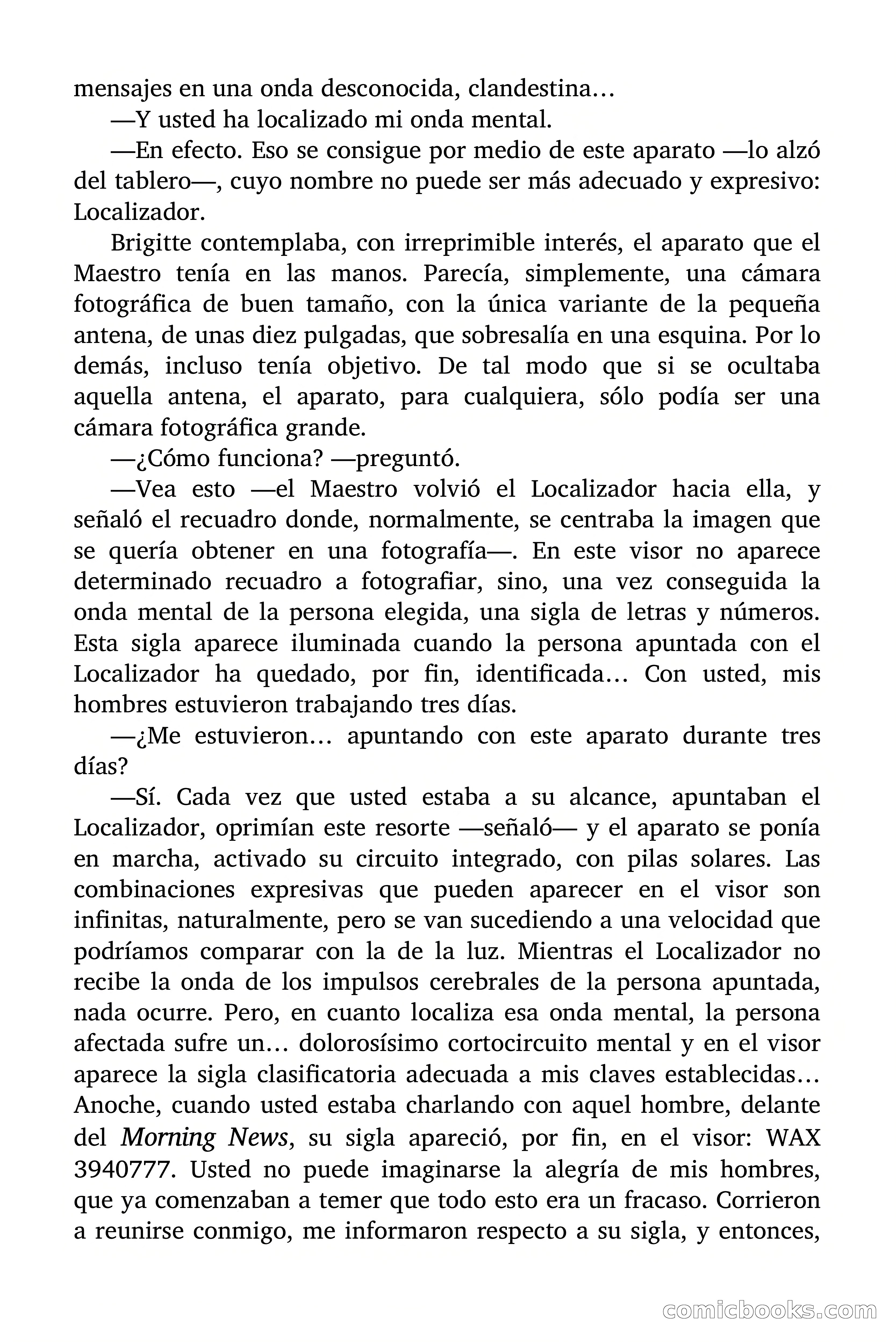 Un espía en el cerebro — page 62 of 94
